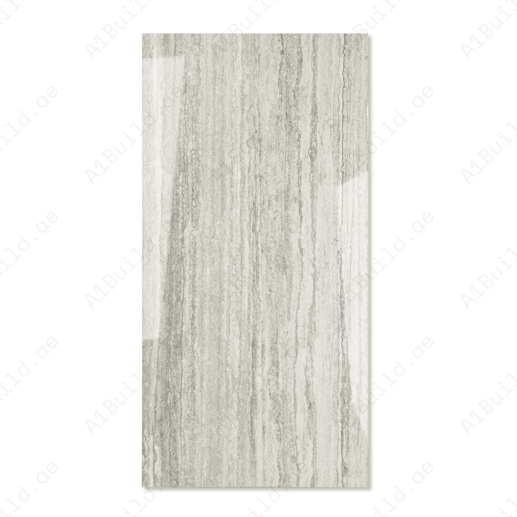 Travertino Grey porcelain tile 60x120cm 9mm thickness, grey travertine marble look, durable porcelain tile for modern floors and walls.