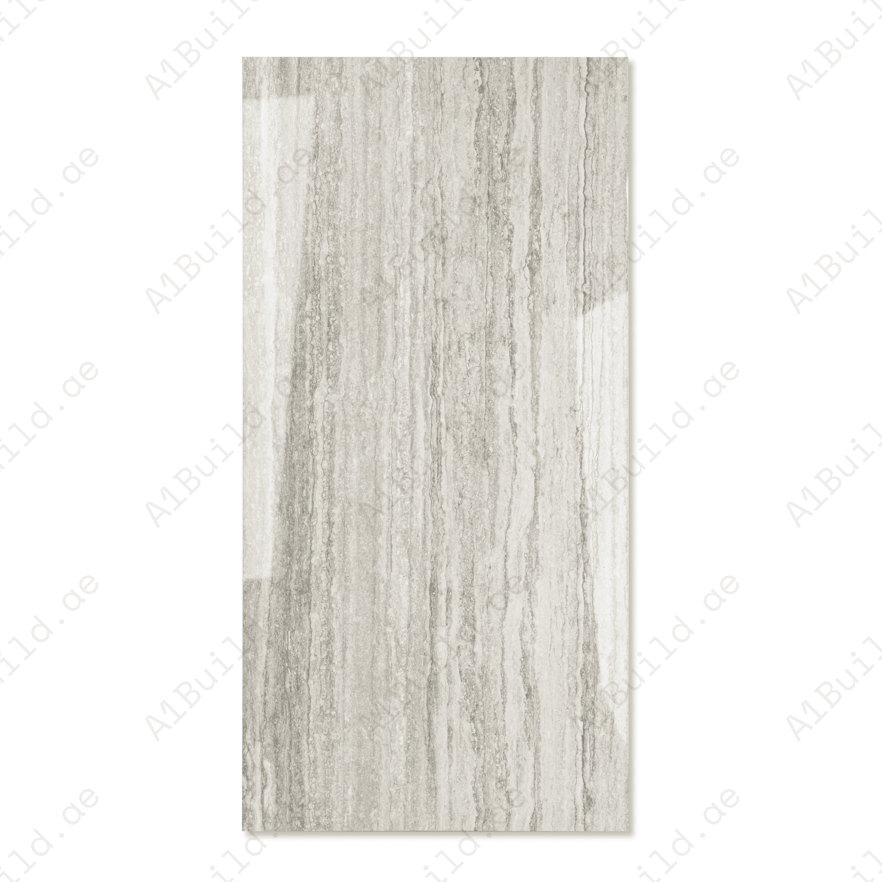 Travertino Grey porcelain tile 60x120cm 9mm thickness, grey travertine marble look, durable porcelain tile for modern floors and walls.