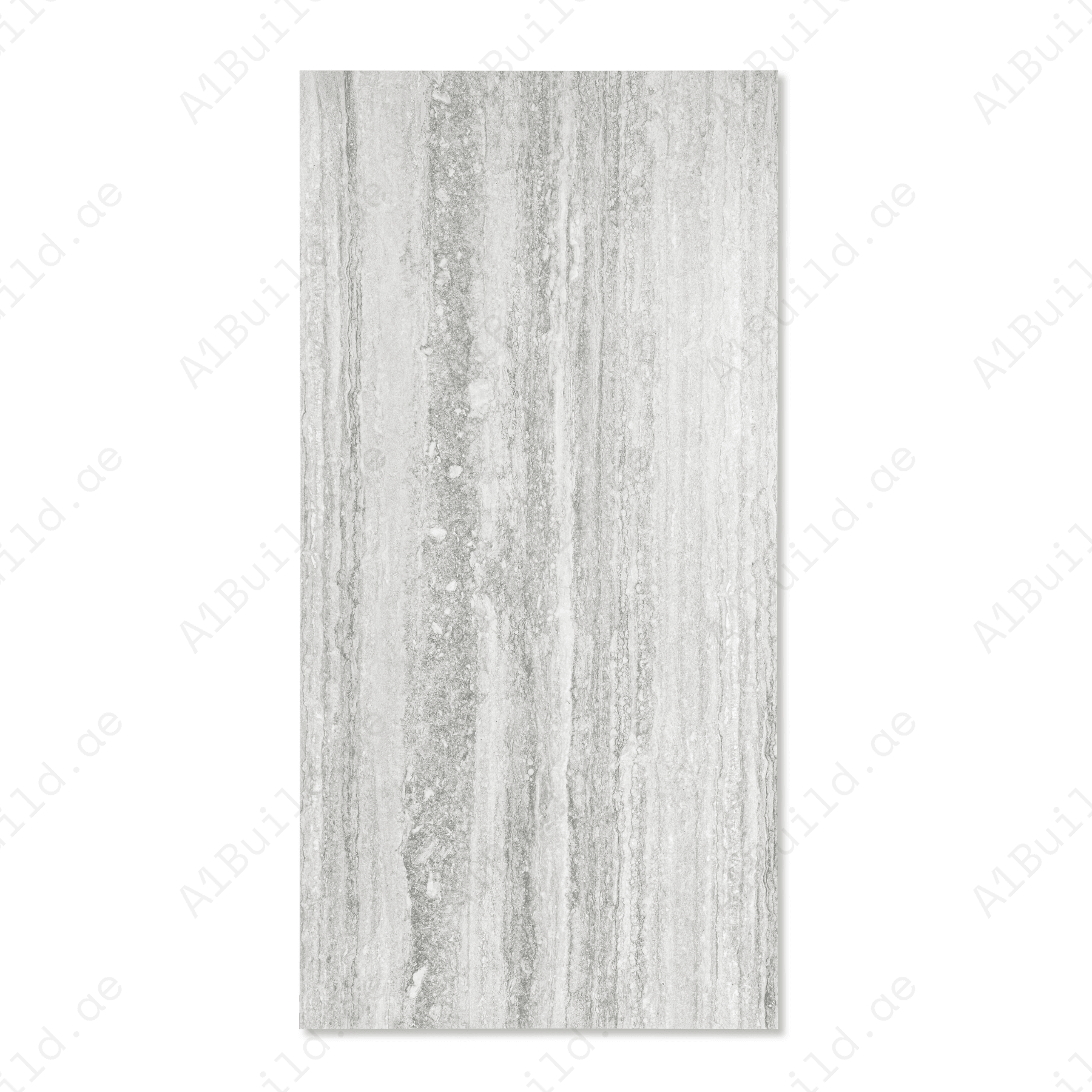 Travertino Grey porcelain tile 60x120cm with 9mm thickness features a travertine stone look, durable porcelain body for floors and walls.