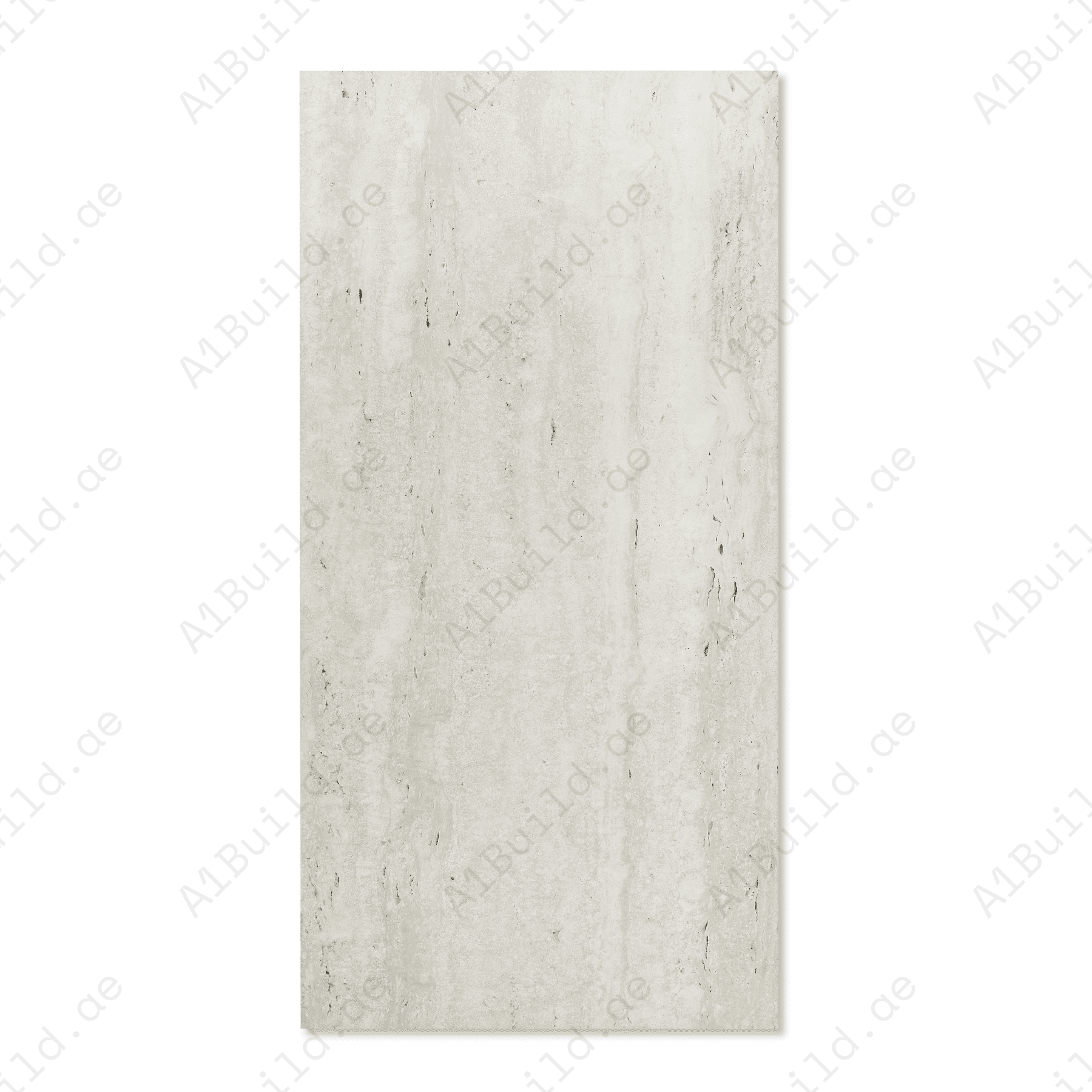 Travertino Gris porcelain tile 60x120cm 20mm thickness, grey travertine look design, durable porcelain tile for indoor and outdoor floors.