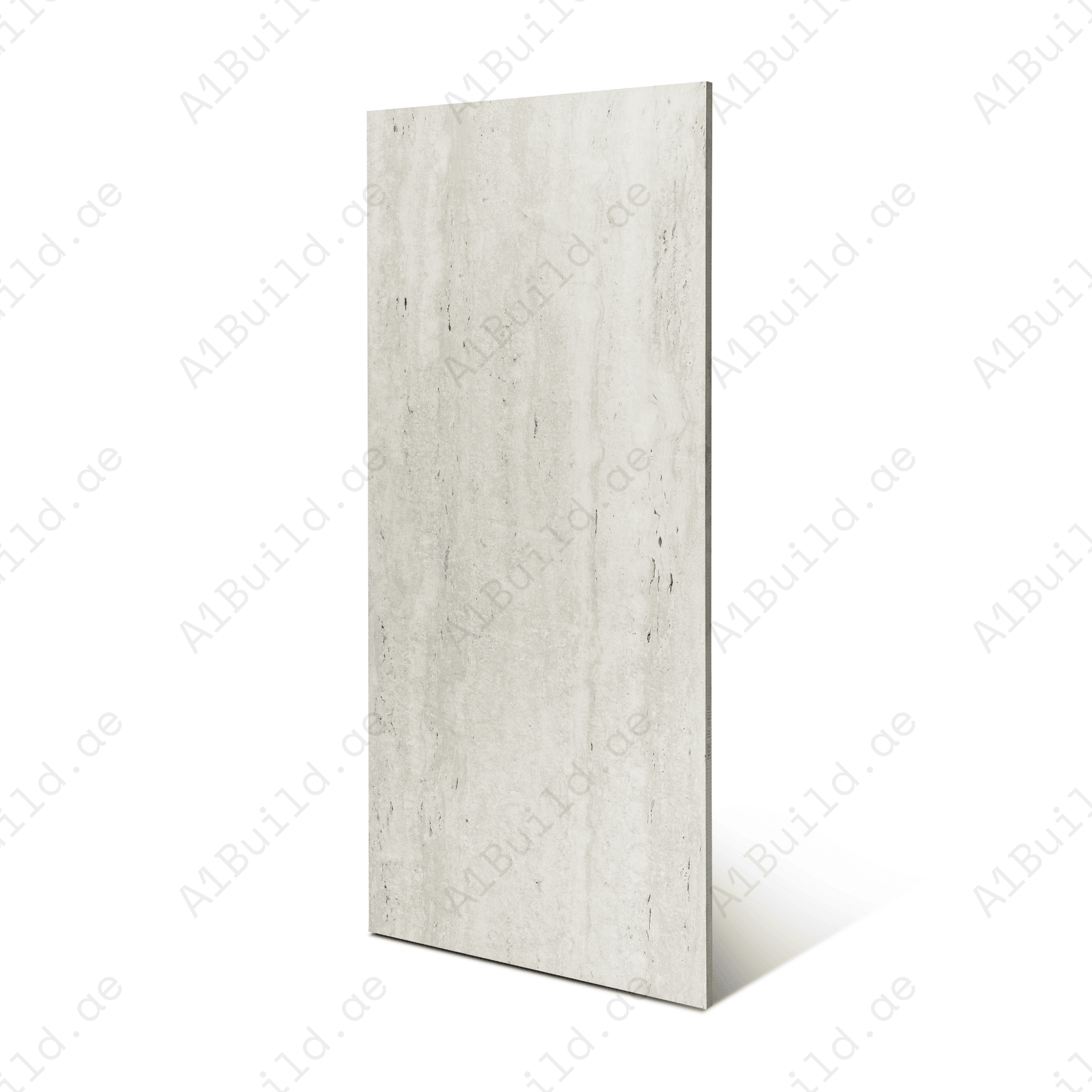 Travertino Gris porcelain tile 60x120cm 20mm thickness, grey travertine look design, durable porcelain tile for indoor and outdoor floors.
