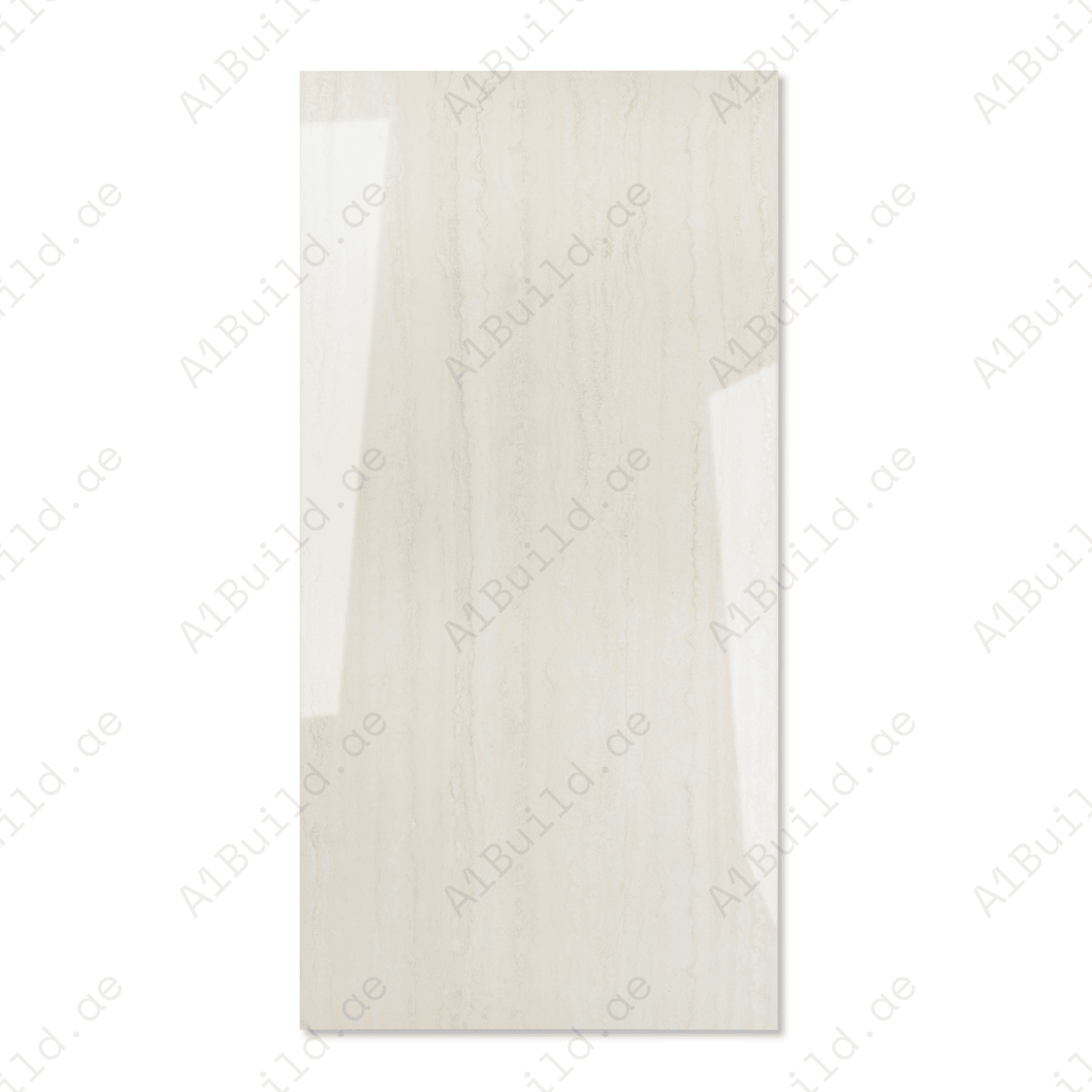 Travertino Mist porcelain tile 60x120cm 9mm thickness, light grey travertine look, durable porcelain tile for modern floors and walls.