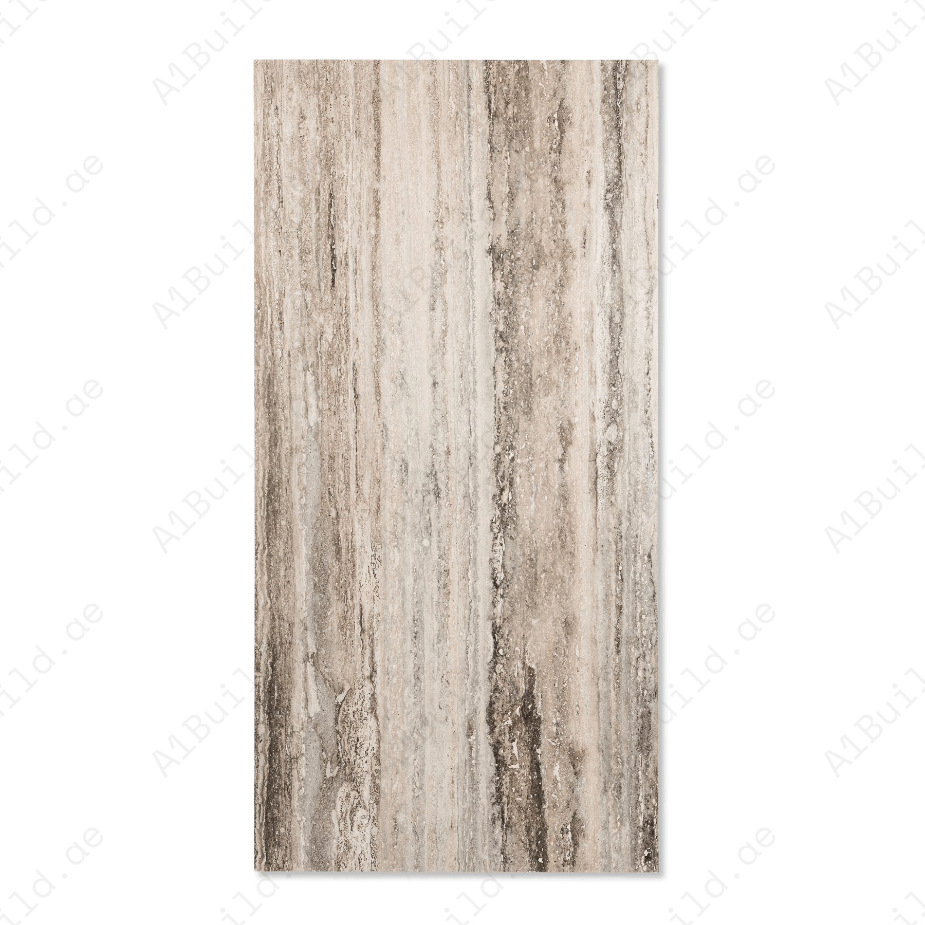 Travertino Natural porcelain tile 60x120cm with 9mm thickness, natural marble look, durable porcelain, ideal for floors and walls.