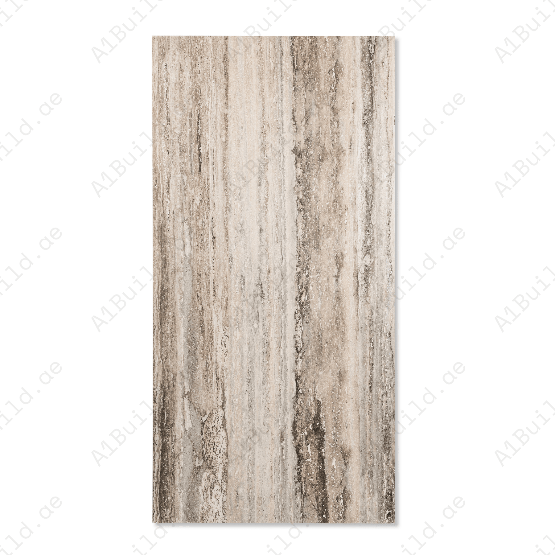 Travertino Natural porcelain tile 60x120cm with 9mm thickness, natural marble look, durable porcelain, ideal for floors and walls.