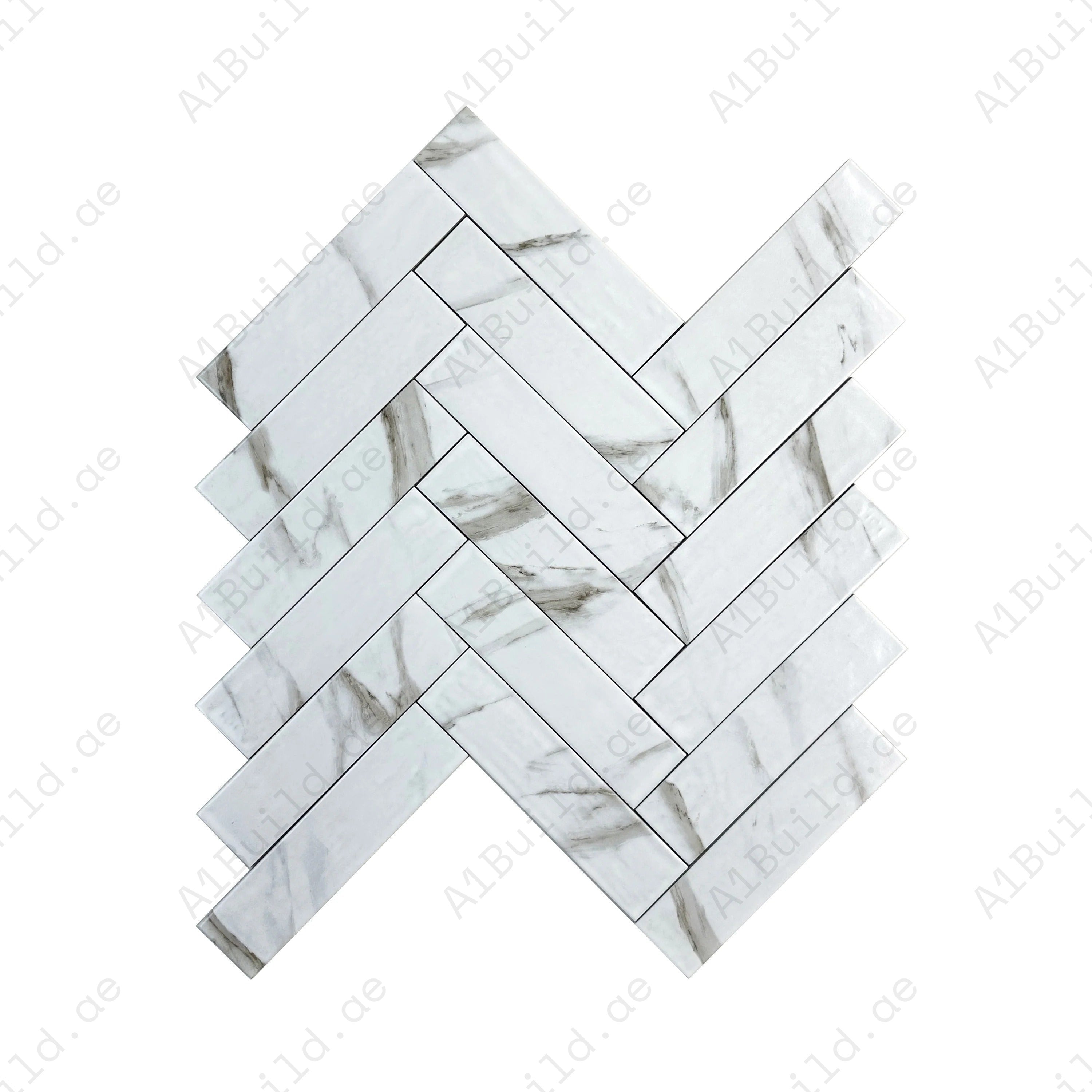 Upgrade interiors with Carrara White Semimatte Porcelain Artisanal Tile. Durable, waterproof, scratch resistant and stylish for walls, floors and backsplashes.