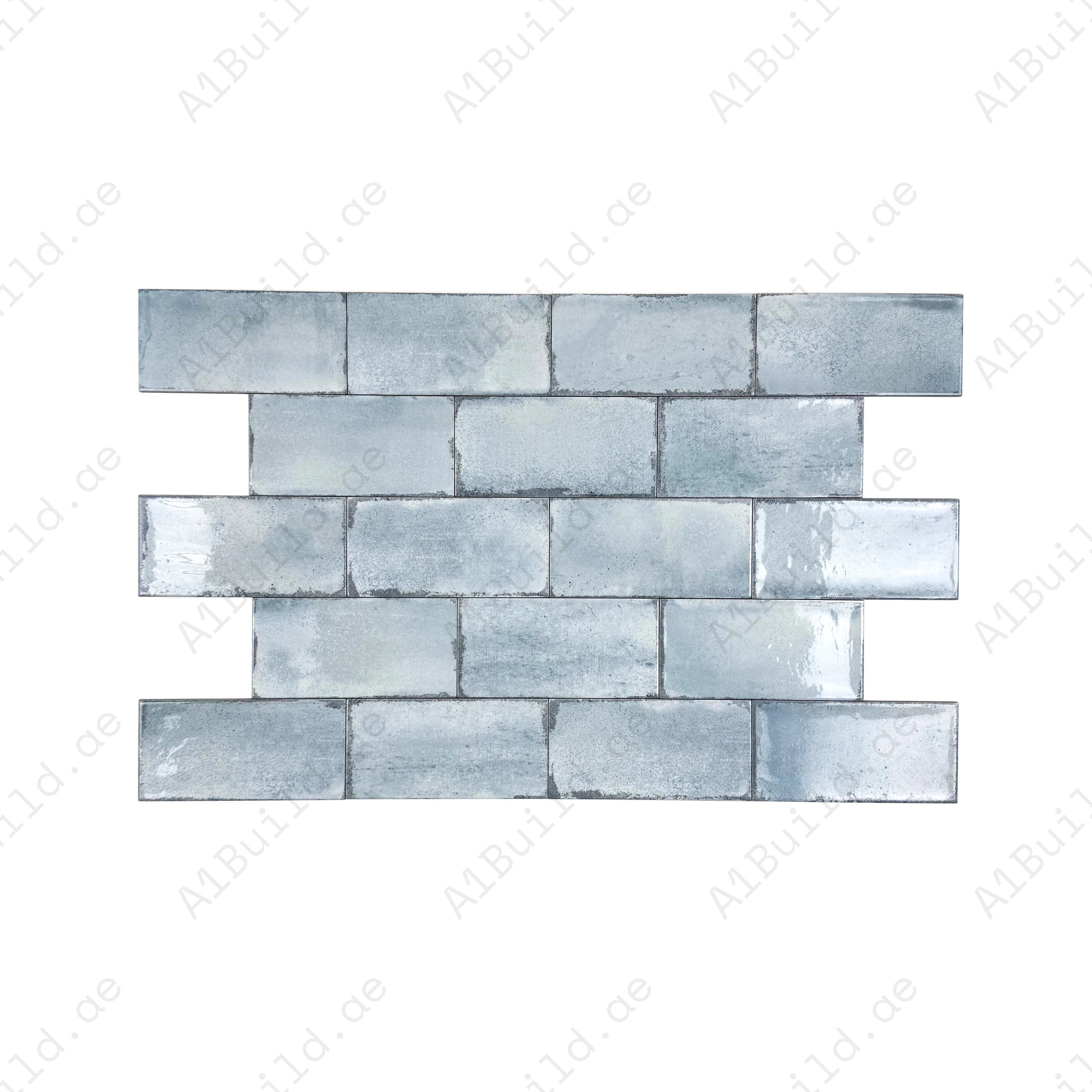 Upgrade interiors with Soft Green Glossy Ceramic Tiles. Durable, waterproof & stylish for kitchens, bathrooms & living areas. Easy install & low maintenance.