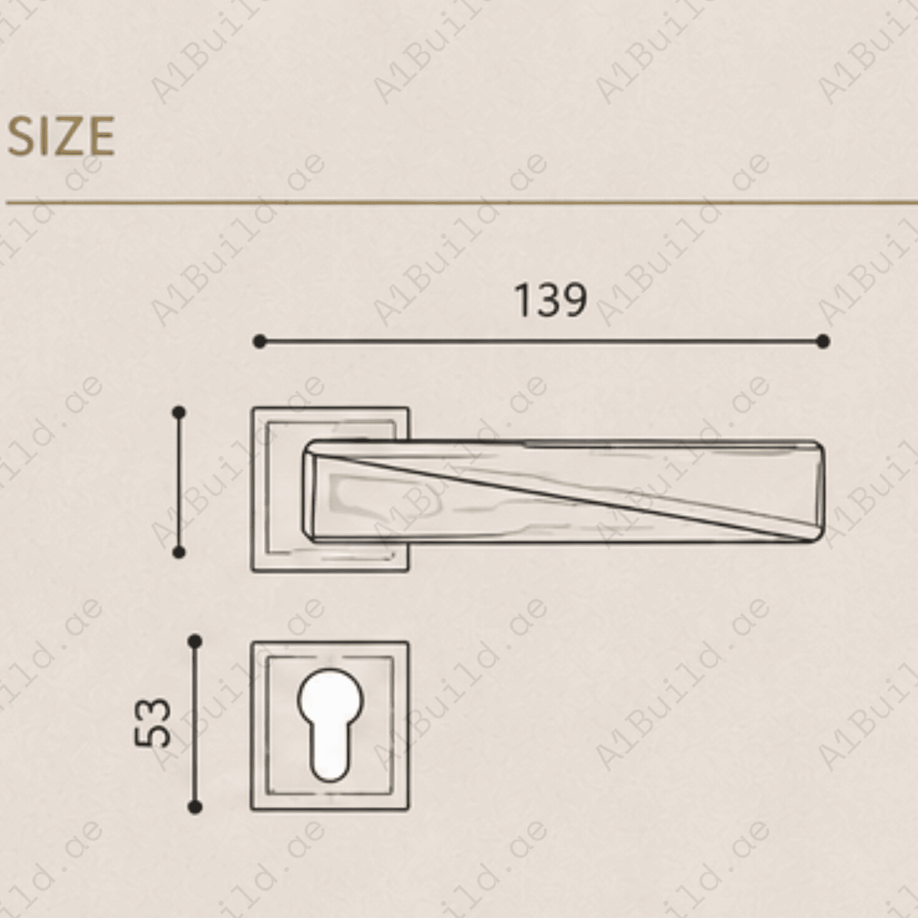 Upgrade interiors with the ZR180601 zinc alloy door handle in black and satin nickel PVD finish, featuring durability, style, and secure key locking for homes!