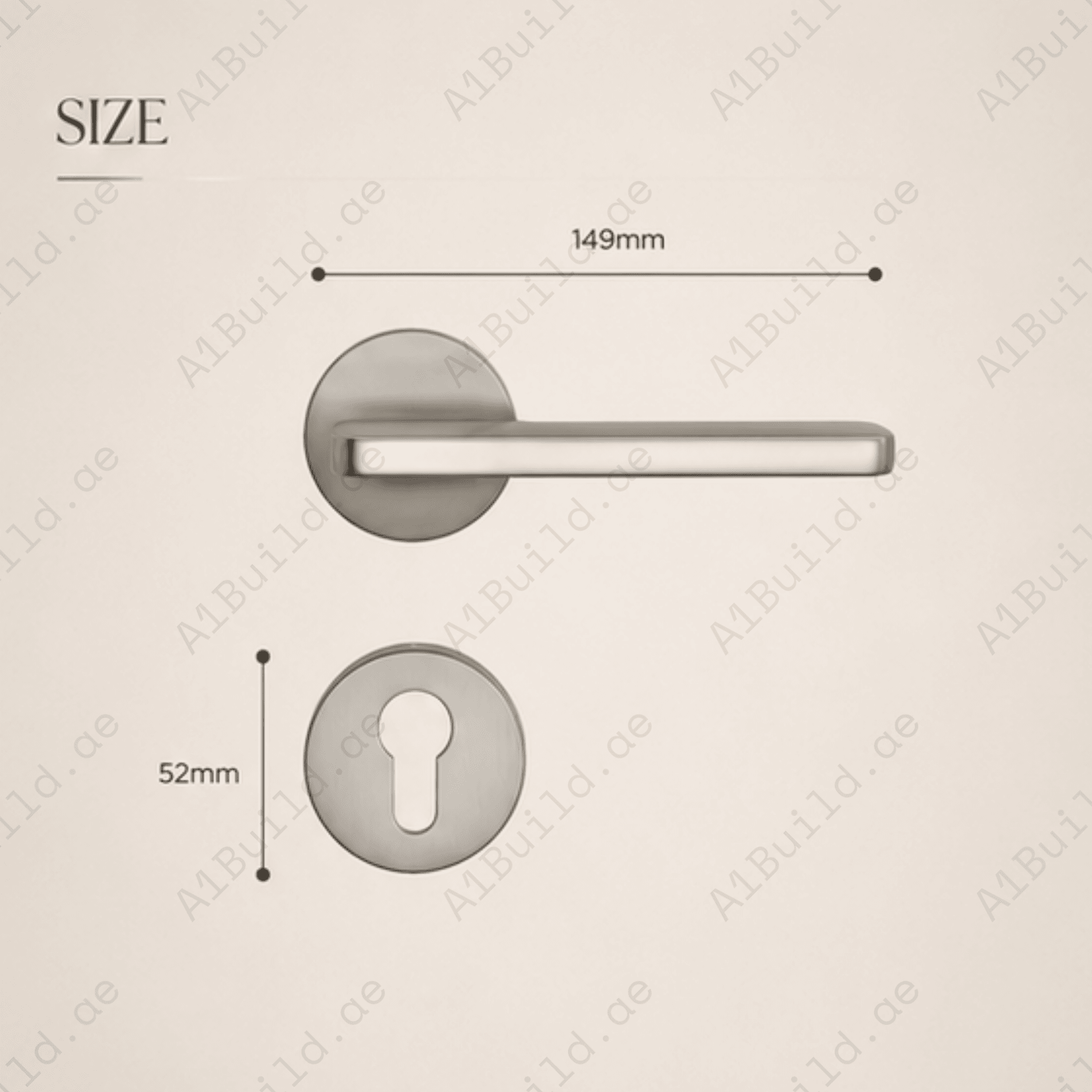 Upgrade interiors with the ZR190908 luxury zinc alloy door handle featuring Black and Matt Satin Nickel PVD finishes for modern homes and offices.