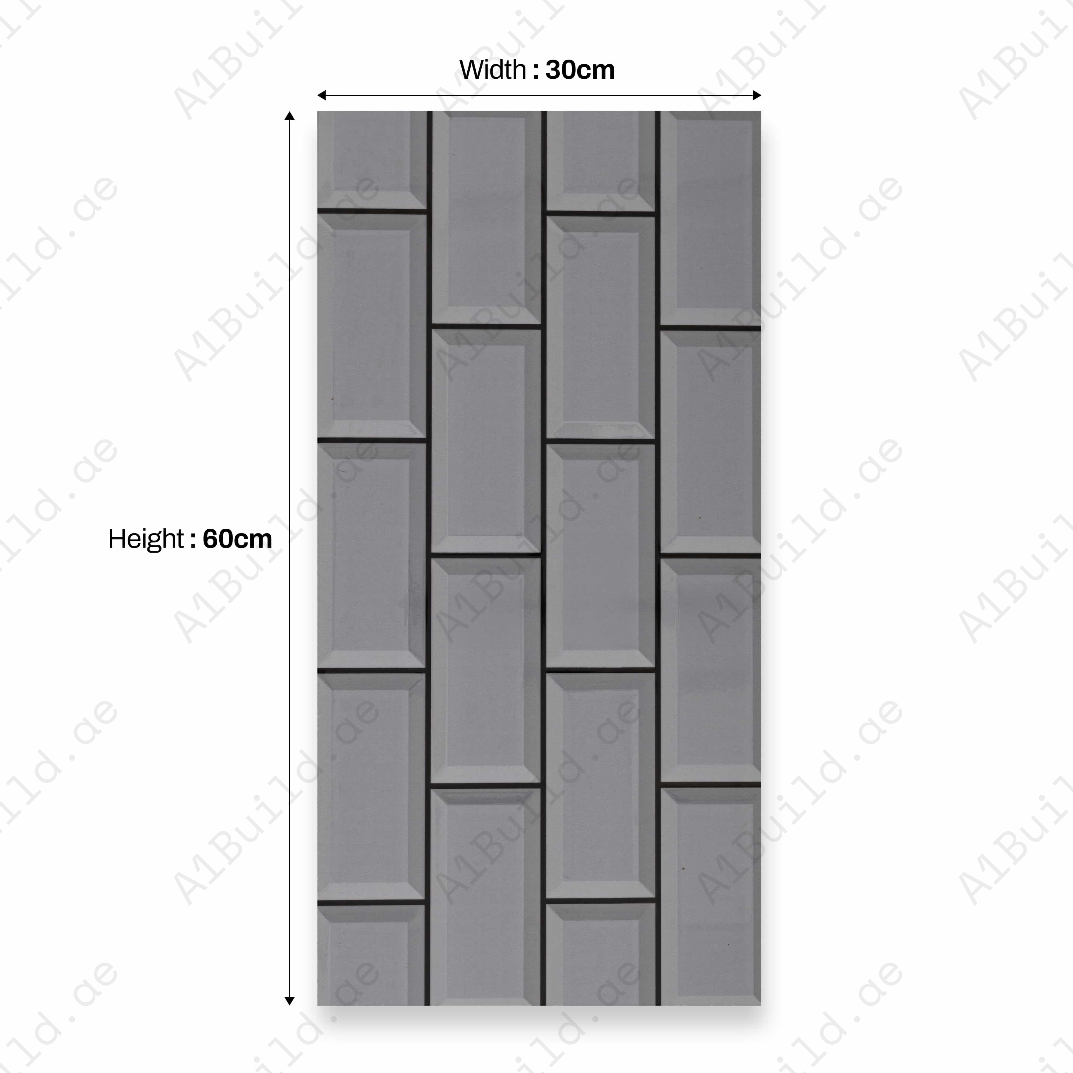 Urban Brick 1419 HL A AZAN 30X60CM 09MM CERAMIC INDOOR OUTDOOR WALLS TILE
