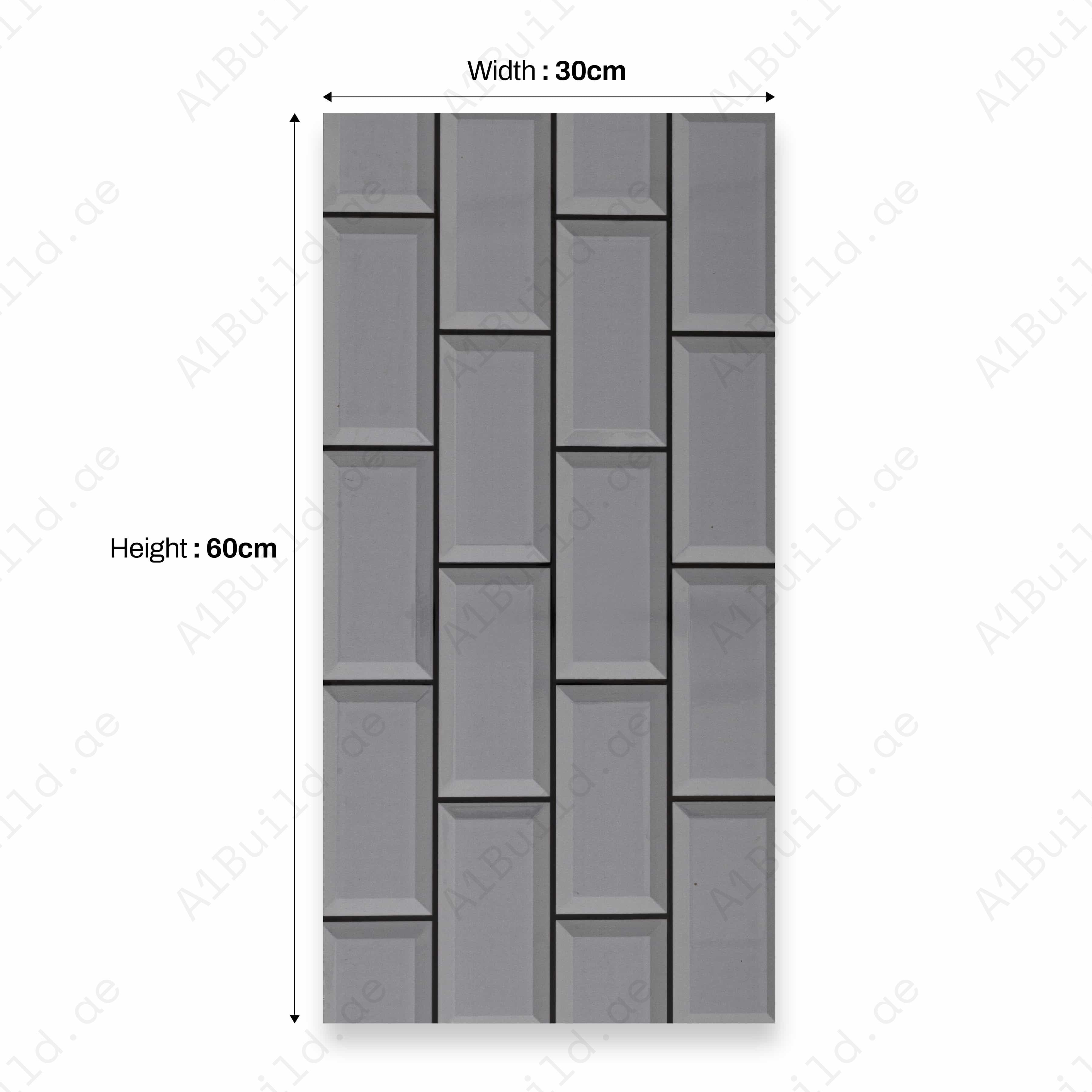 Urban Brick 1419 HL A AZAN 30X60CM 09MM CERAMIC INDOOR OUTDOOR WALLS TILE
