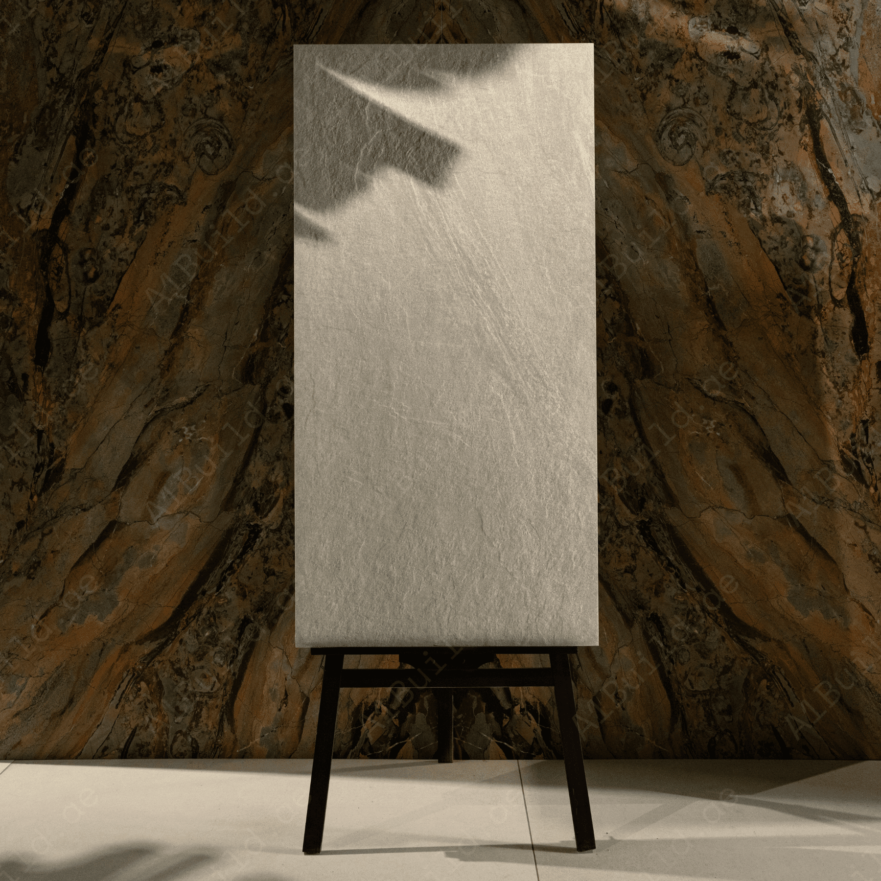 Urban Graphite Stone Look Porcelain Tile 60x120cm 20mm Thickness