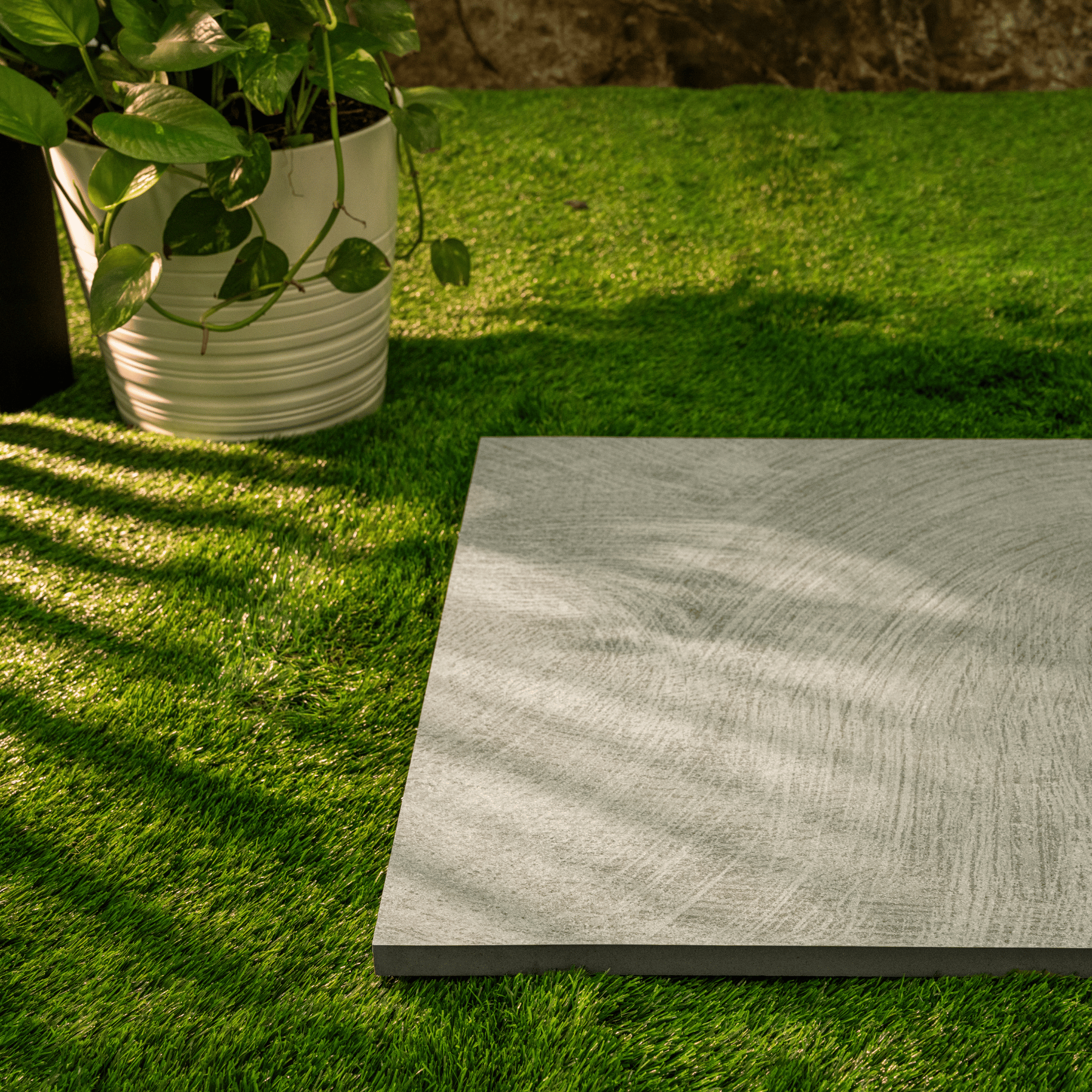Urban Slate Grey Stone Look Porcelain Tile 60x120cm 20mm Thickness
