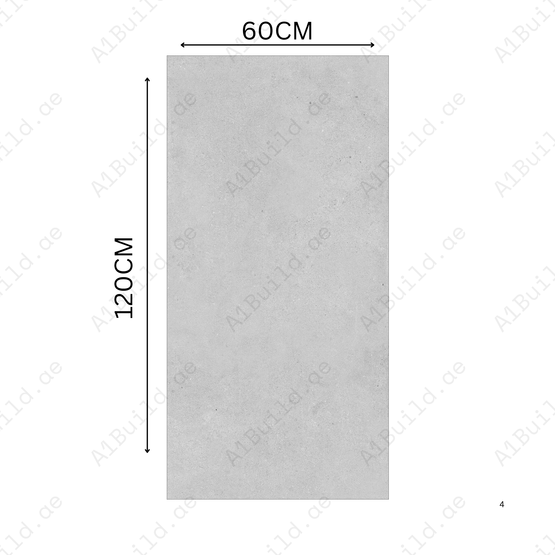 Urban Stone Gris 60x120cm outdoor porcelain tile, 20mm thick with R11 slip-resistant rough matt finish. Durable and stylish for modern spaces.