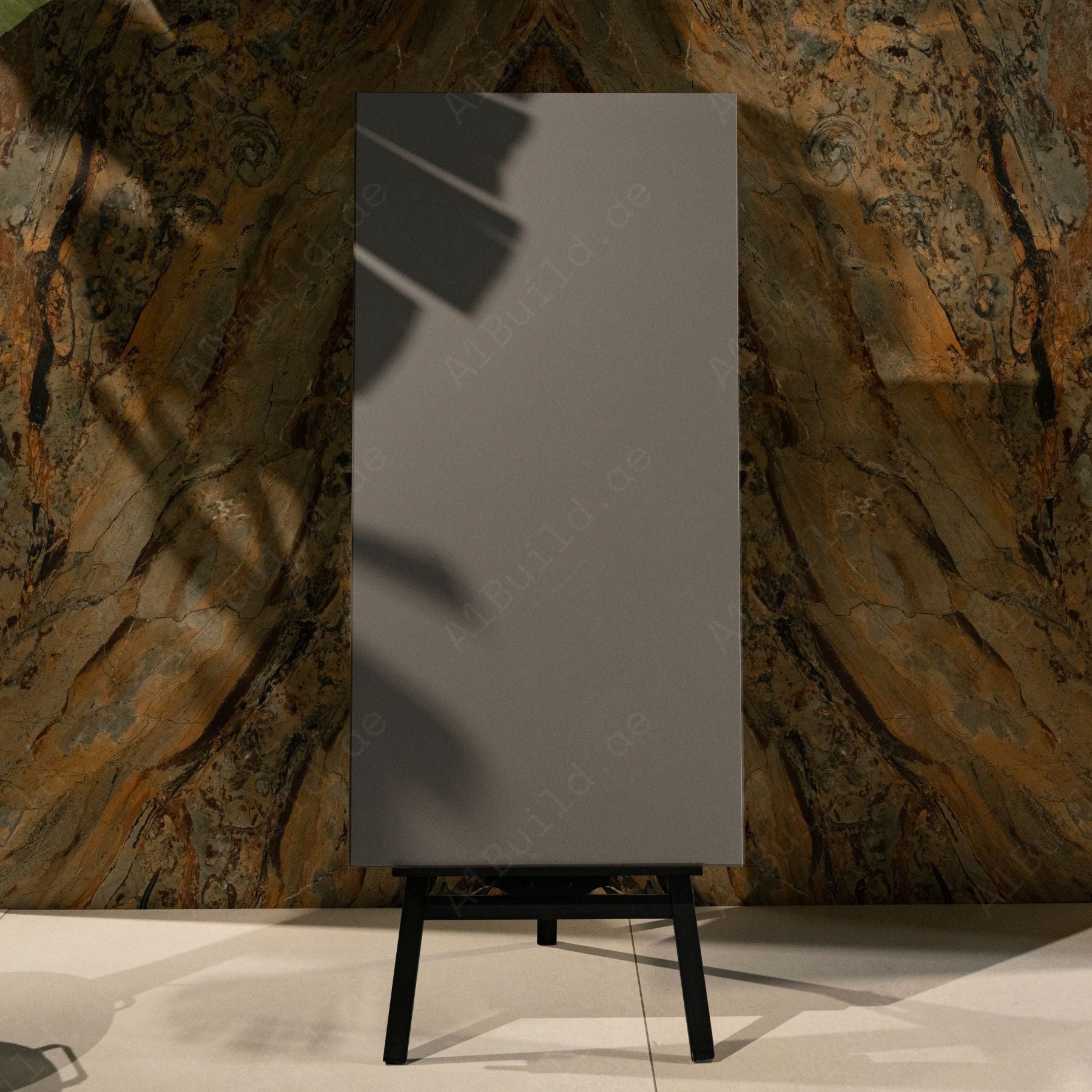Urban Taupe matt porcelain tile 60x120cm with 9mm thickness features taupe tones, anti glare matt finish, modern style for residential and commercial interiors.