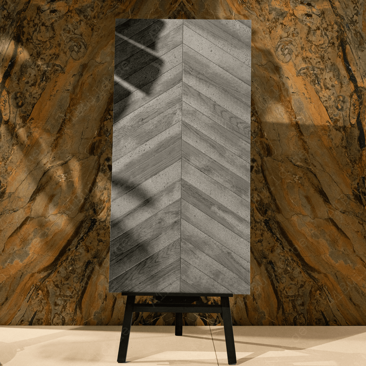 Urban Wood Smoke porcelain tile 60x120cm with 9mm thickness offers a modern wood-look finish with durable porcelain strength for floors and walls.