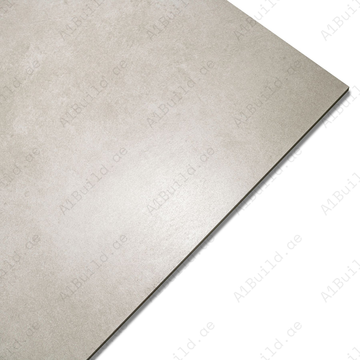 Urbantek Gris porcelain tile in 60x120cm size featuring modern concrete texture, deep grey tone and durable 9mm thickness for floors and walls.