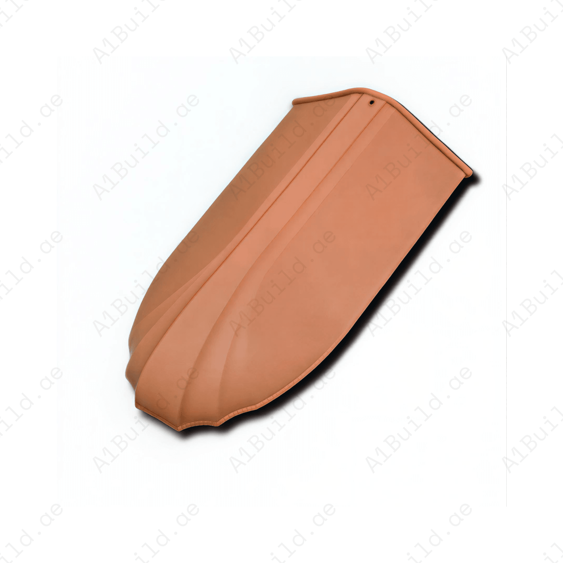 VIRTUS clay end tile for clean roof termination, offering strong sealing, weather protection, and a premium finishing touch for clay roofing systems.