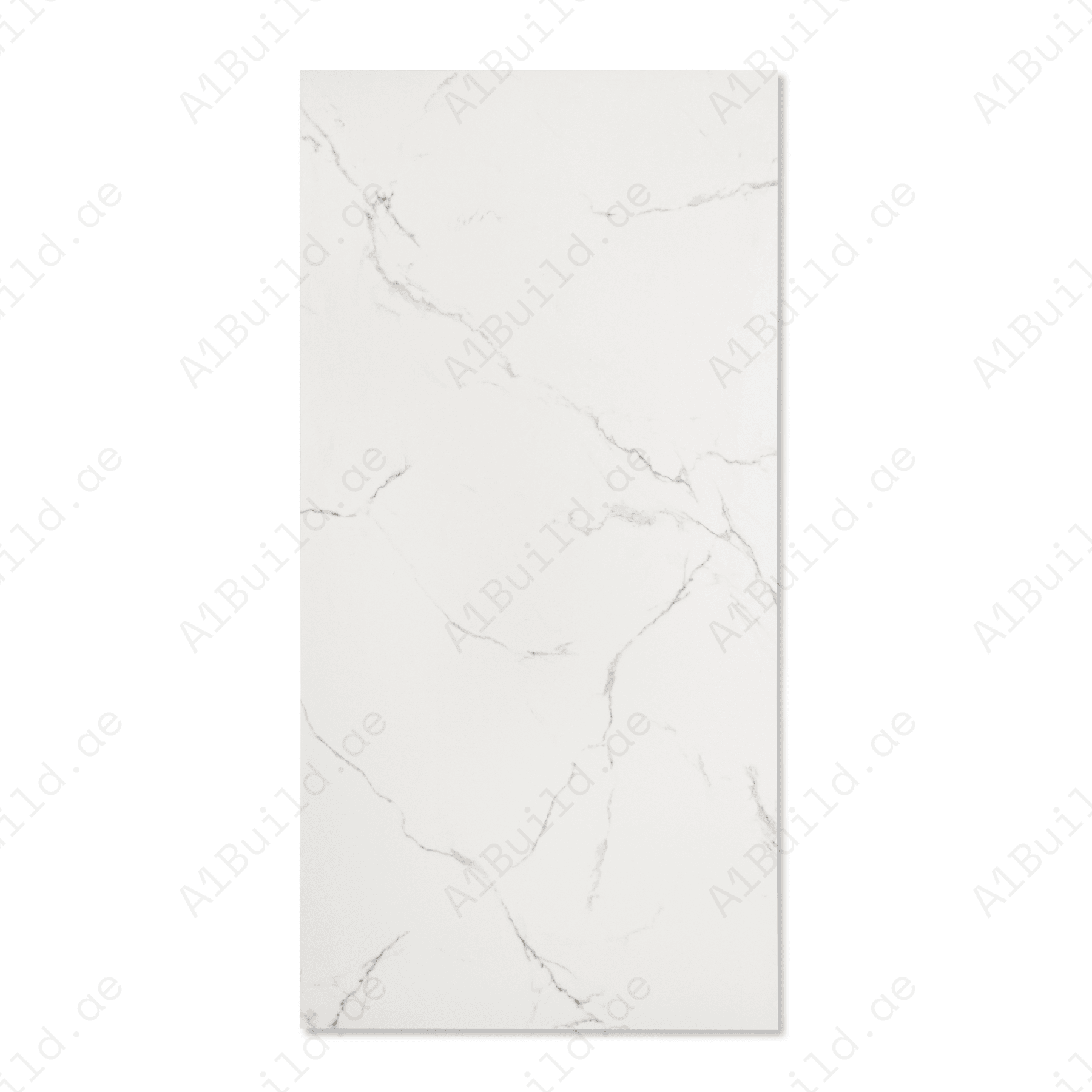 Velora Bianco porcelain tile 60x120cm with 9mm thickness features a luxury marble look, durable porcelain body, ideal for floors and walls.