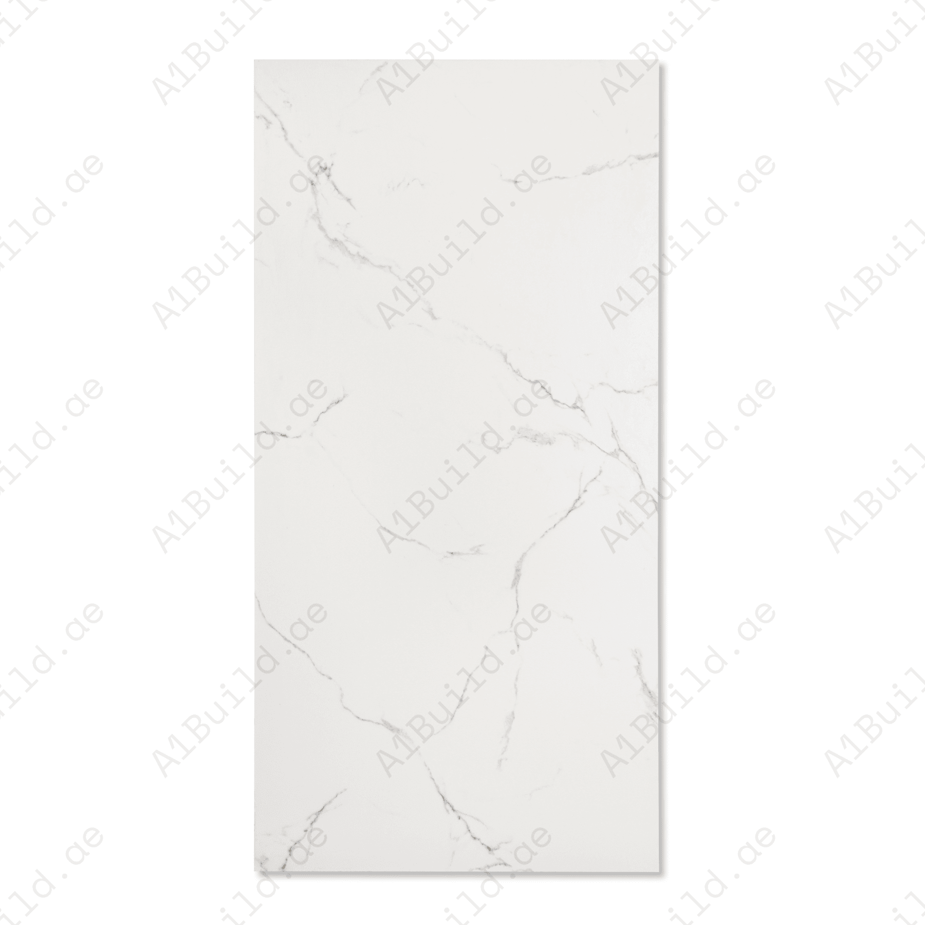 Velora Bianco porcelain tile 60x120cm with 9mm thickness features a luxury marble look, durable porcelain body, ideal for floors and walls.
