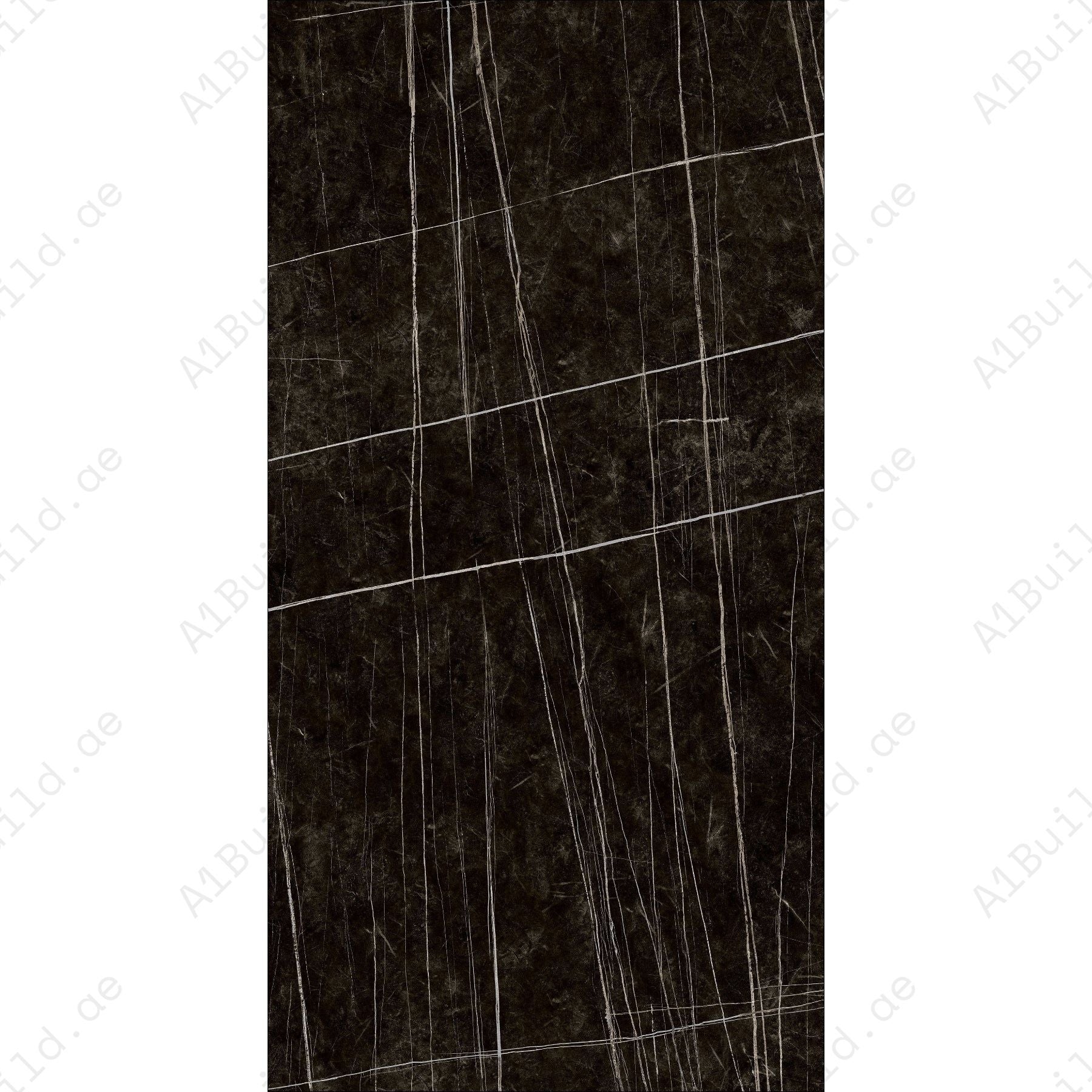 Venice Black (60X120cm 09mm Random High Gloss Porcelain Indoor Floor & Wall Tiles)