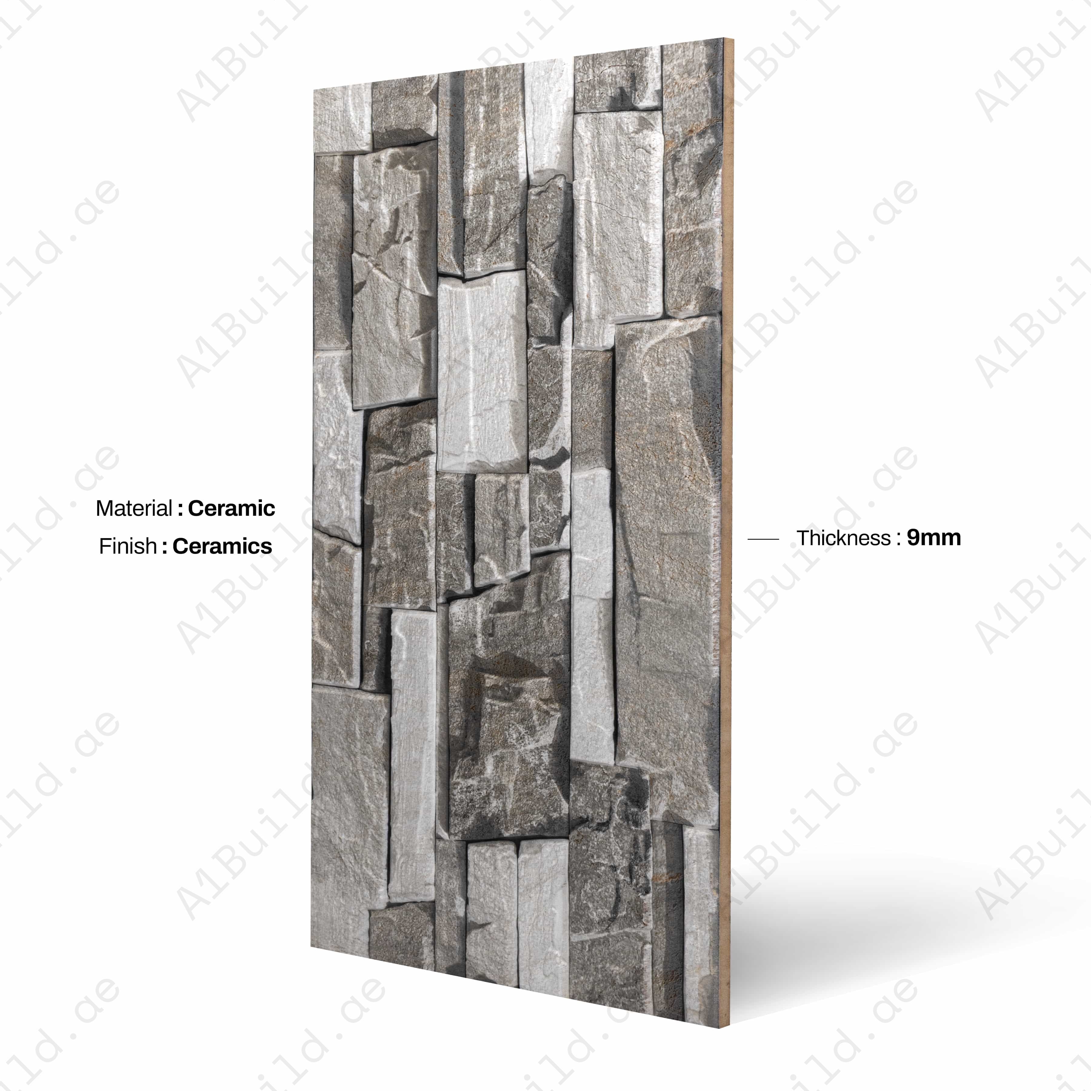 Vigo Azan 09 A BBM 139 30X60CM 09MM CERAMIC TILE FOR INDOOR & OUTDOOR WALL USE-1