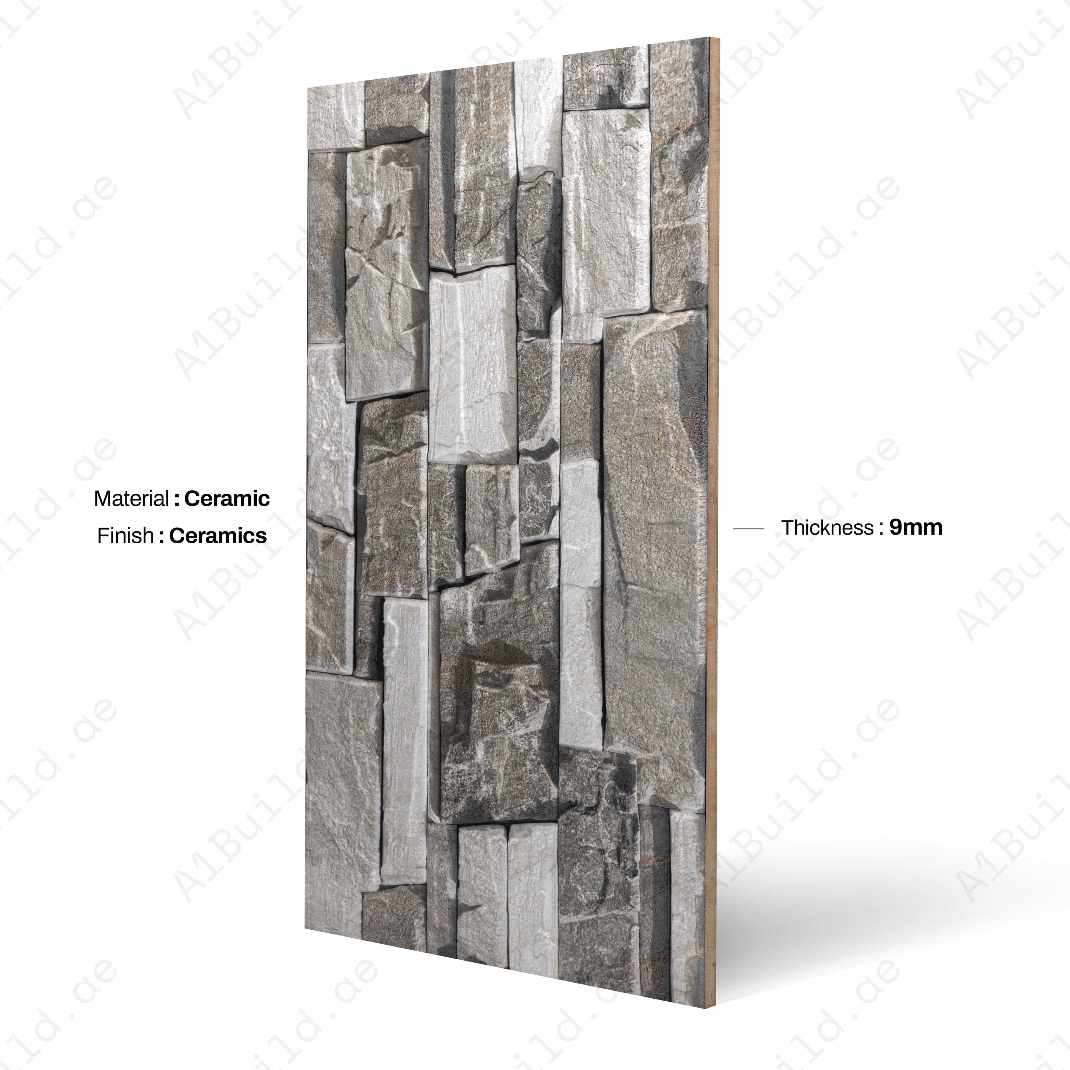 Vigo Azan 09 A BBM 139 30X60CM 09MM CERAMIC TILE FOR INDOOR & OUTDOOR WALL USE-1