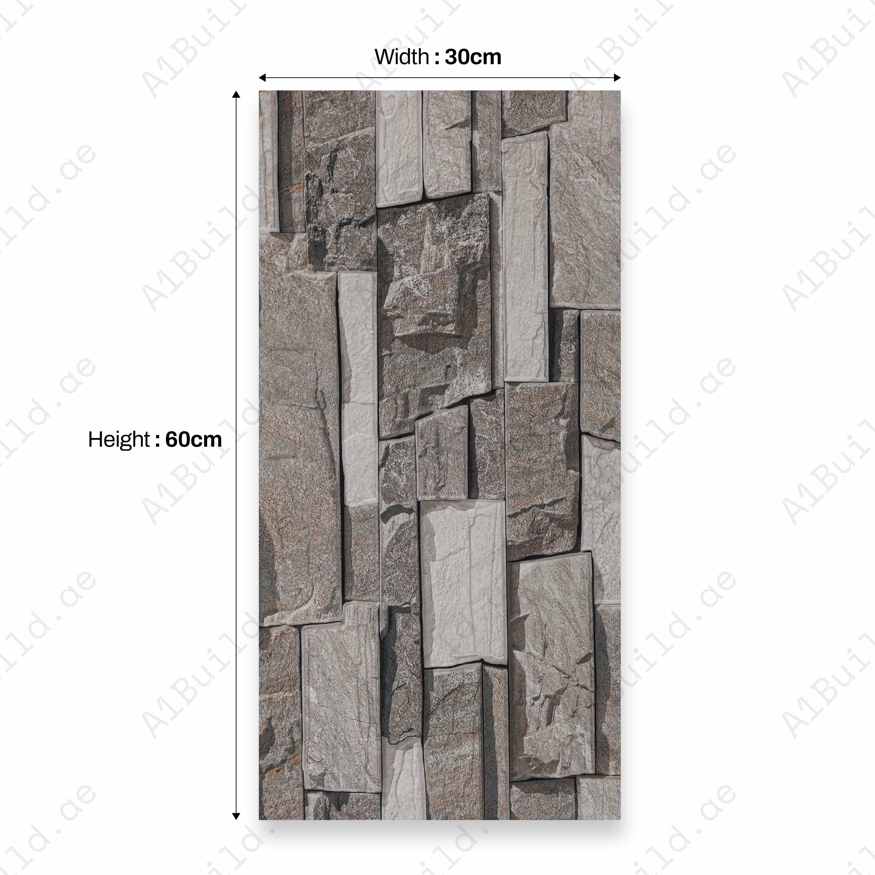 Vigo Azan 09 A BBM 139 30X60CM 09MM CERAMIC TILE FOR INDOOR & OUTDOOR WALL USE
