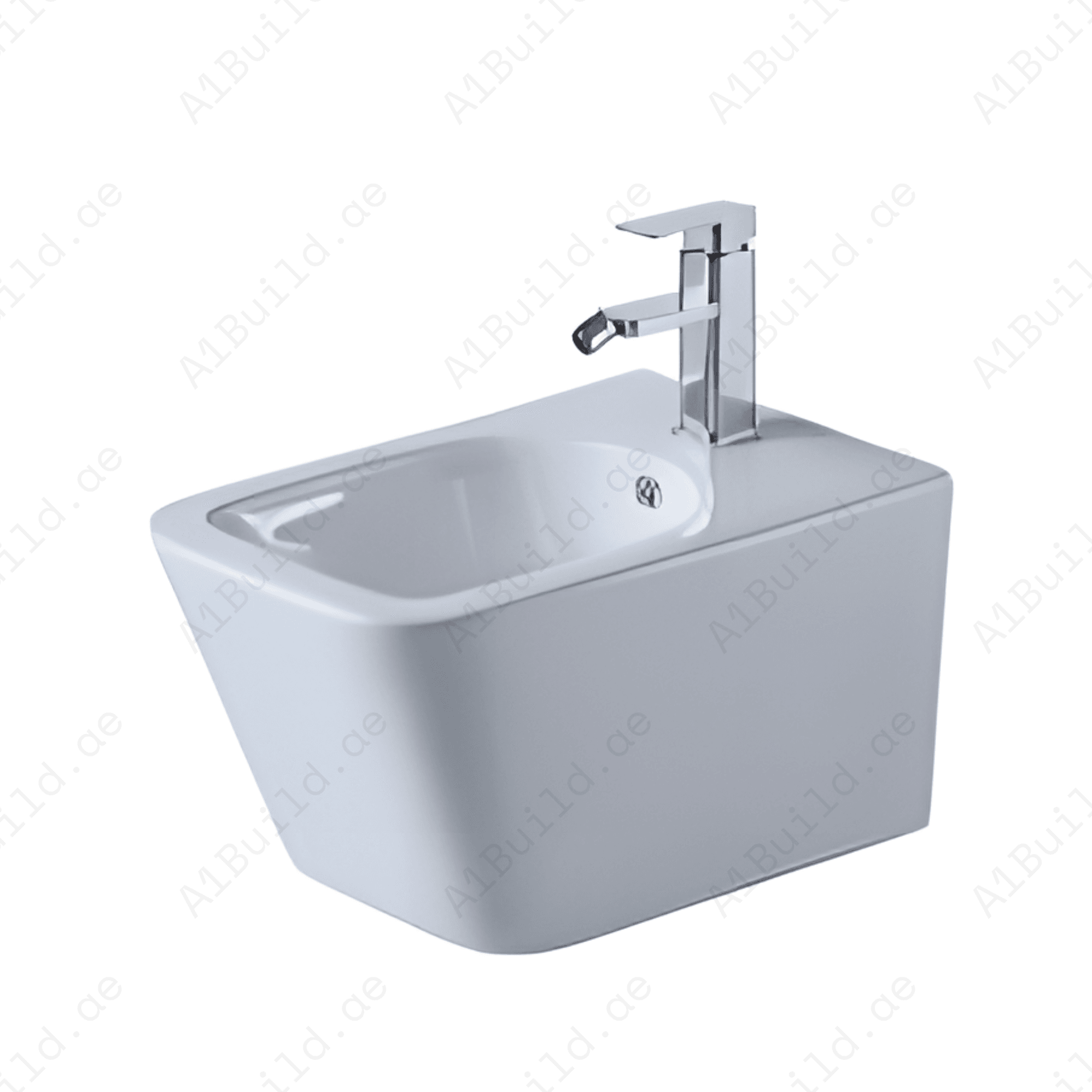 WALL HUNG BIDET, SIZE: 510*345*305MM, MM, WHITE COLOR.
