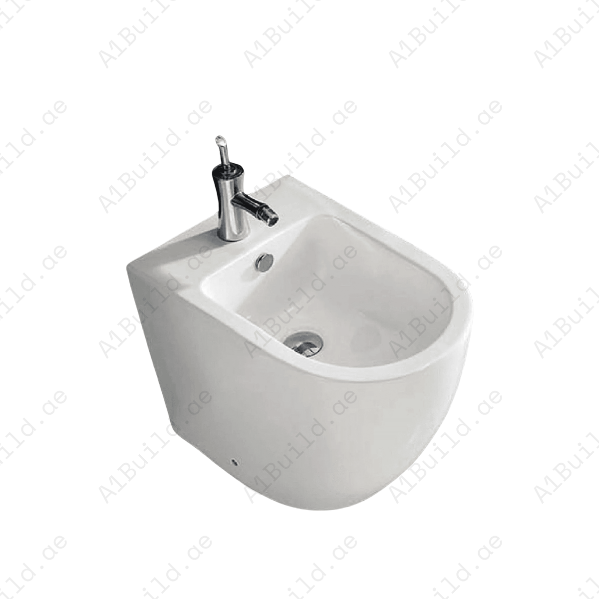 WALL HUNG BIDET, SIZE: 510*345*305 MM, WHITE COLOR.