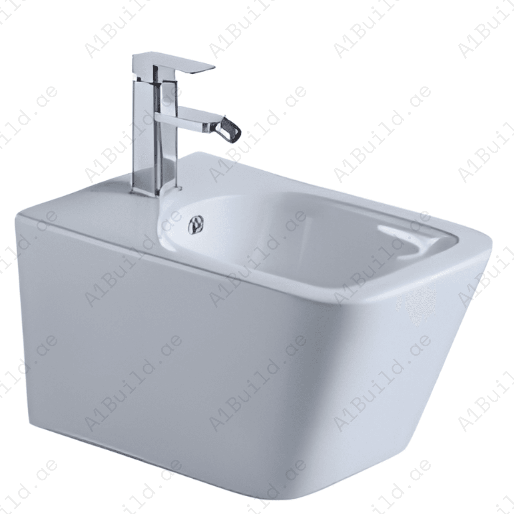 WALL HUNG BIDET, SIZE: 510*345*305MM, MM, WHITE COLOR.