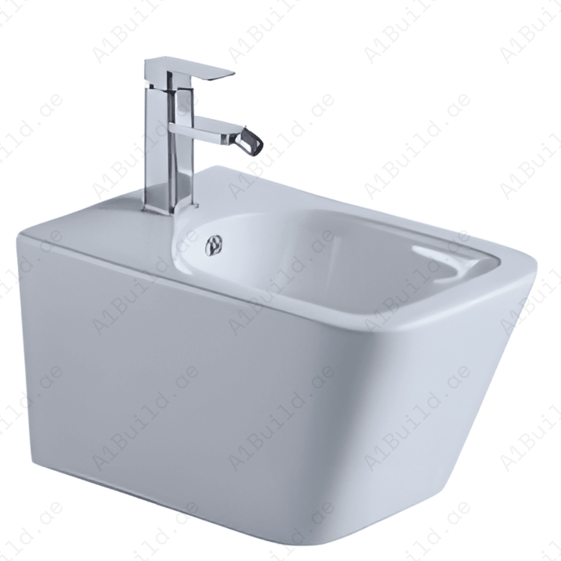 WALL HUNG BIDET, SIZE: 510*345*305MM, MM, WHITE COLOR.