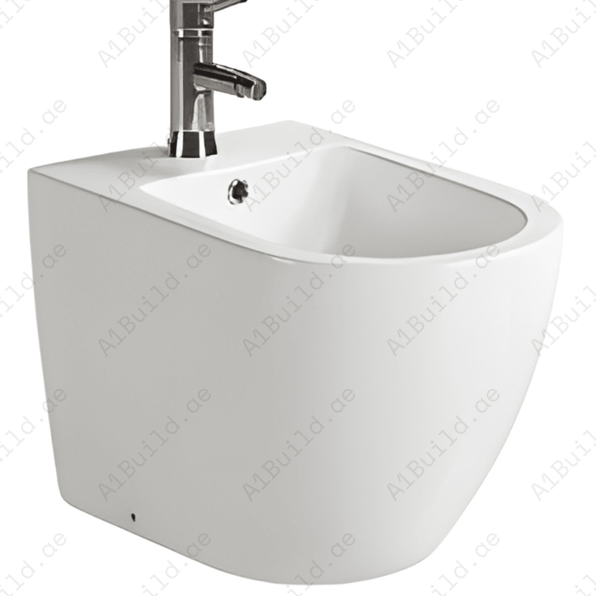 WALL HUNG BIDET, SIZE: 510*345*305 MM, WHITE COLOR.
