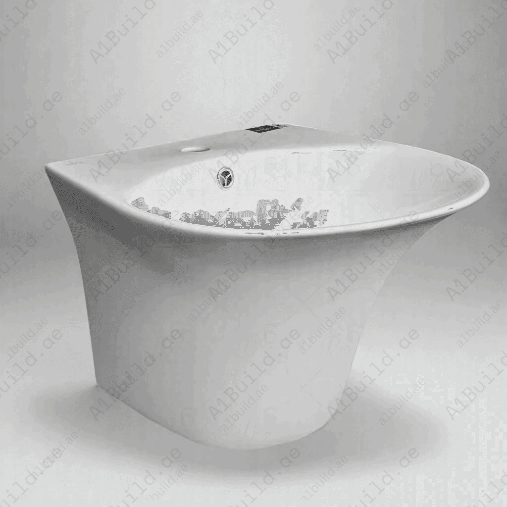 WallHungBasinWHB01withHigh-QualityCeramicforModernBathrooms