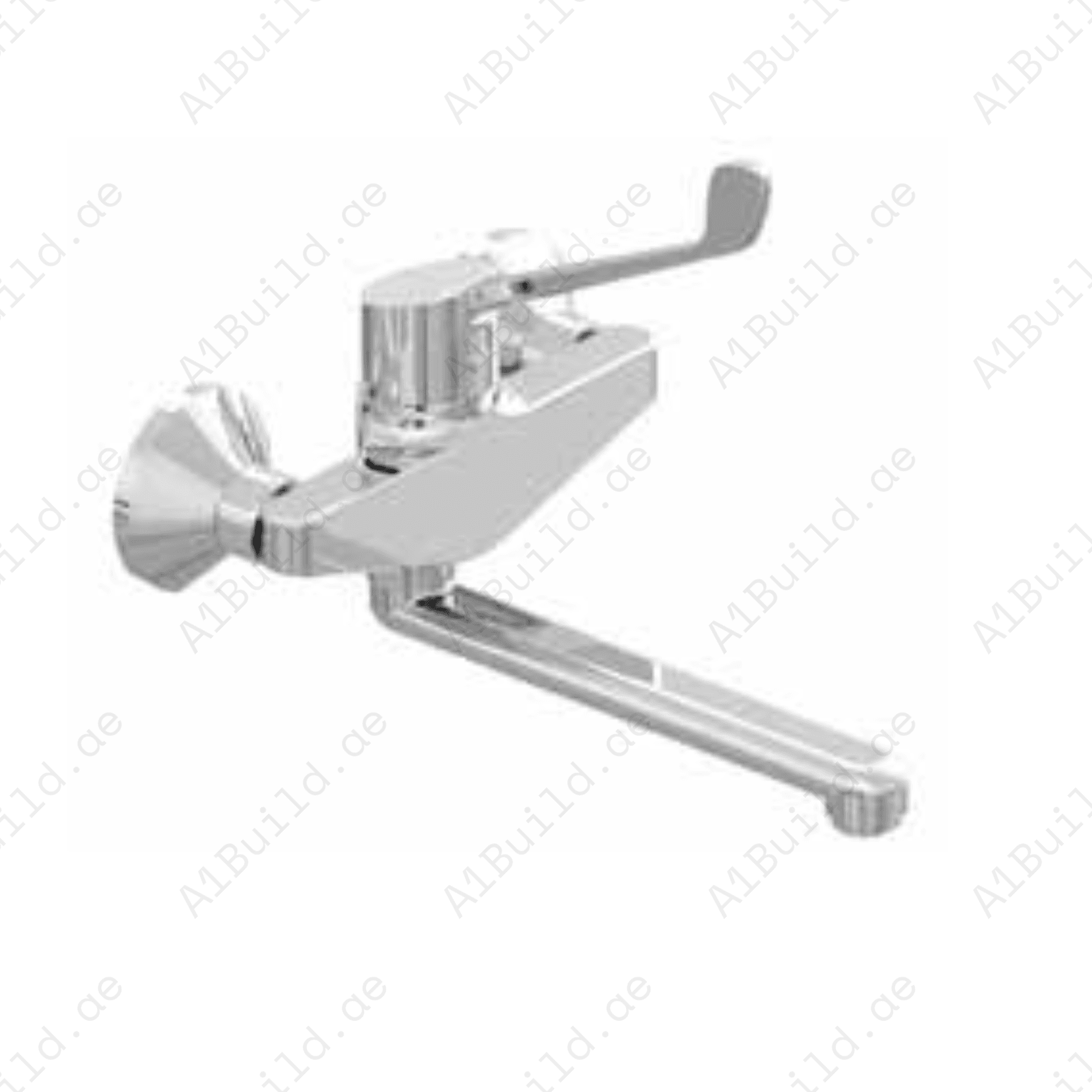 Wallmountedmedicareleverbasinmixerwithceramicsafetycontrol