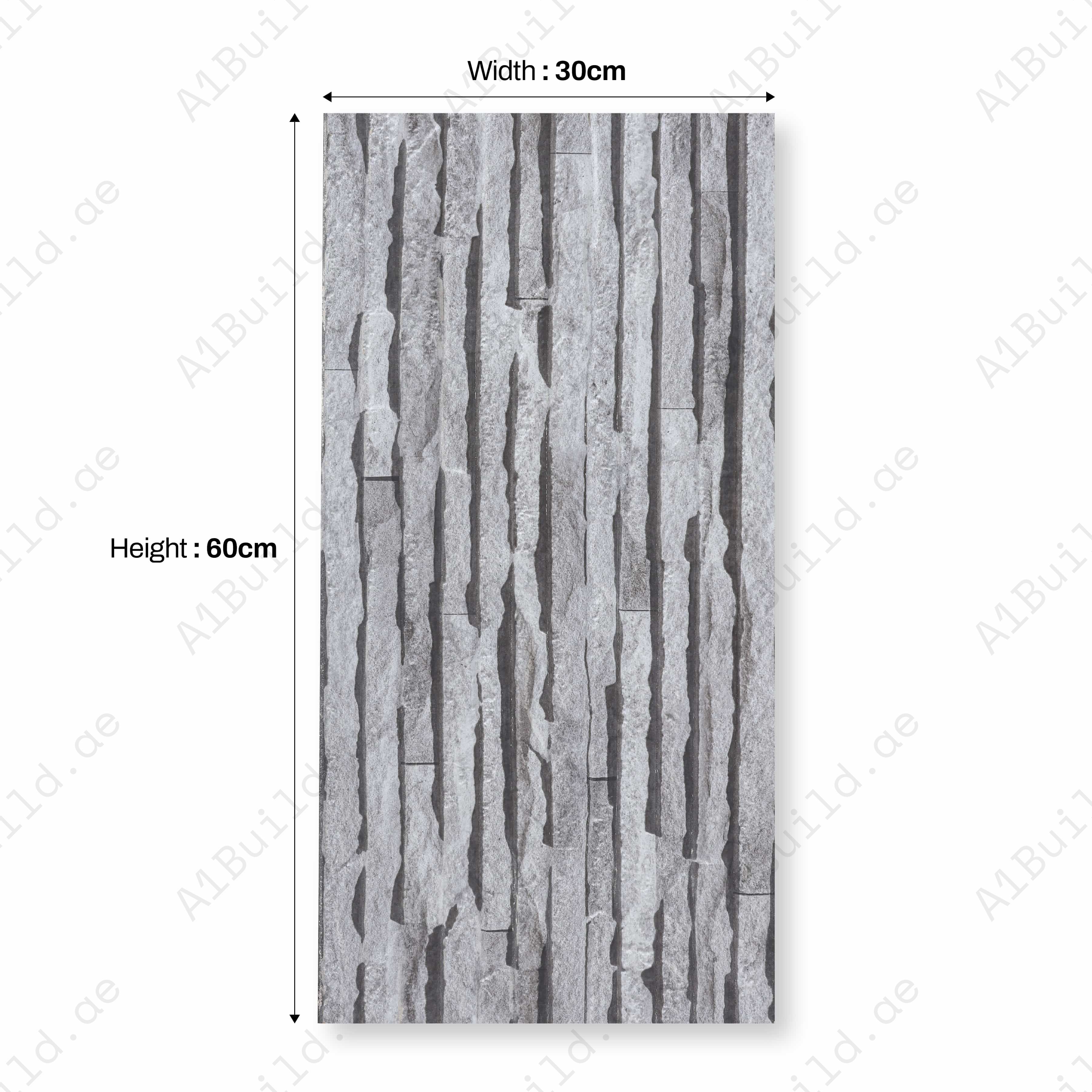 Walvestone Silver | Decorative Tile for Kitchen, Bathroom & Interiors-A