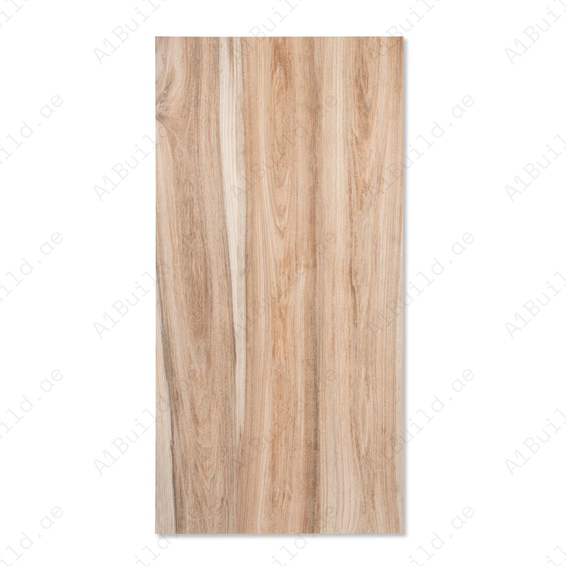 Warm Timber porcelain tile in 60x120cm size featuring rich wood grain texture, warm brown tones and durable 9mm thickness for floors and walls.