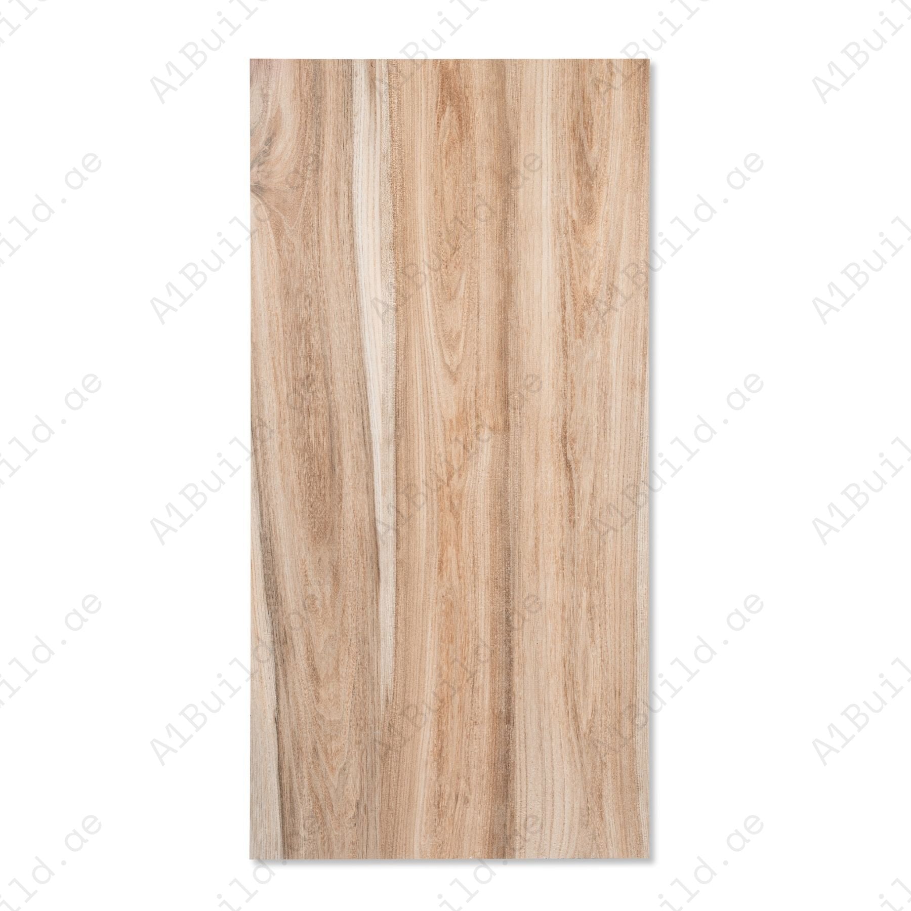 Warm Timber porcelain tile in 60x120cm size featuring rich wood grain texture, warm brown tones and durable 9mm thickness for floors and walls.