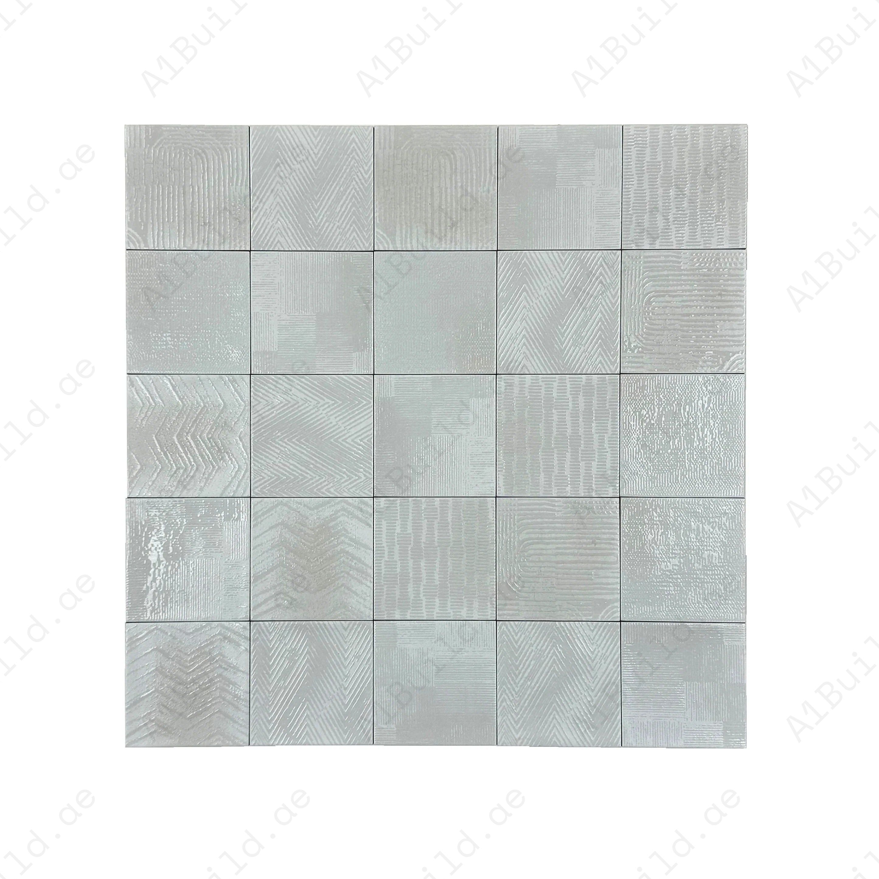 Warm White glossy porcelain subway tile from Radiant Harmony Series. Durable, waterproof & elegant, ideal for kitchens, bathrooms, walls & high-traffic spaces.