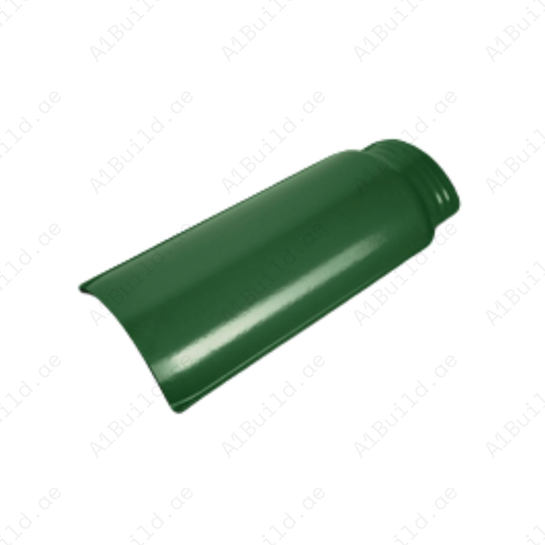 Wave curved ridge tile 2.8Kg, 2.5 LM coverage: strong, weatherproof ridge connector that ensures seamless tile alignment and long-lasting roof protection.