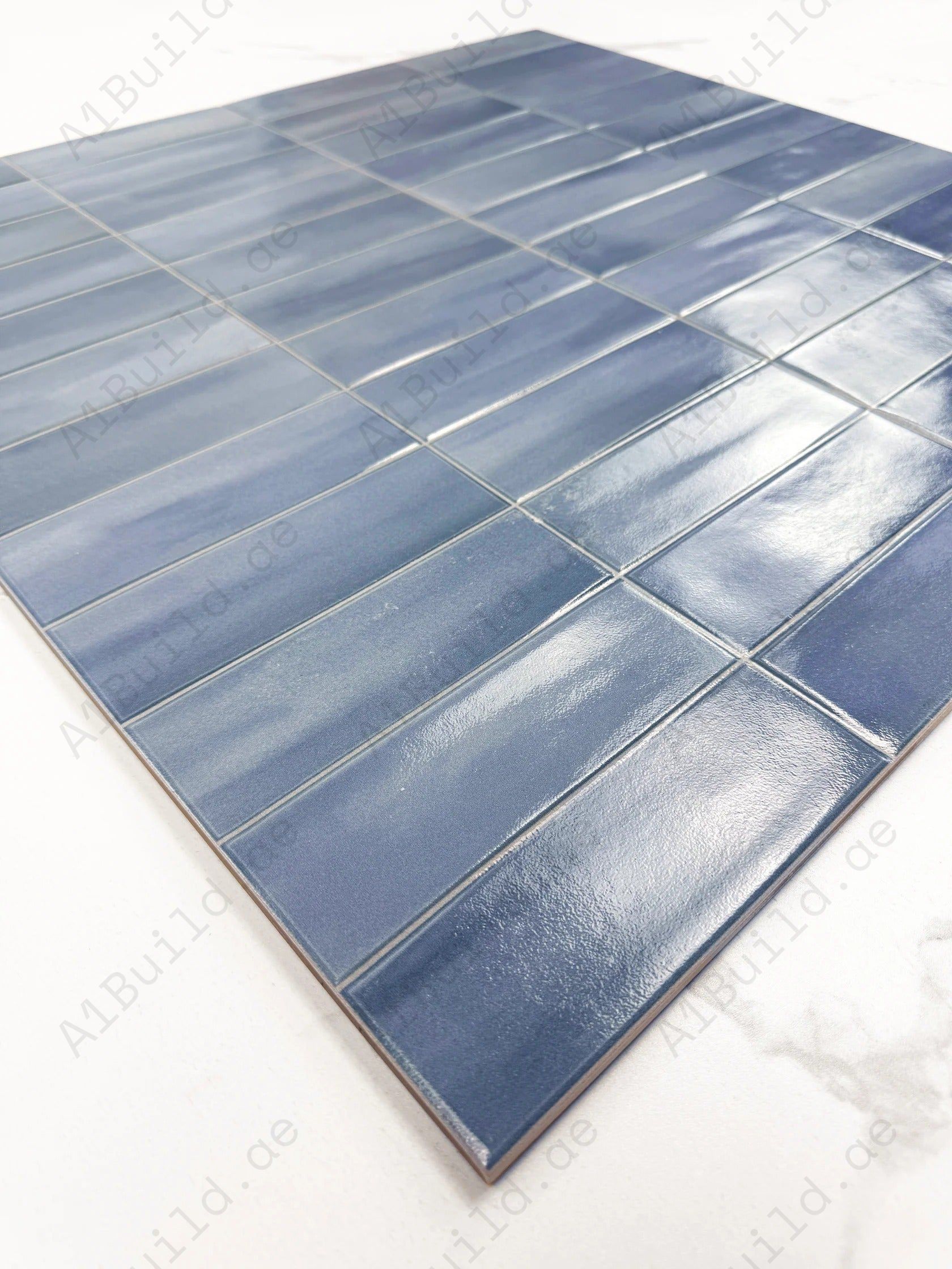 Whispering Colors Deep Blue Semimatte Porcelain Tiles durable, waterproof, and stylish. Perfect for kitchens, bathrooms, walls, pools, and outdoor designs.