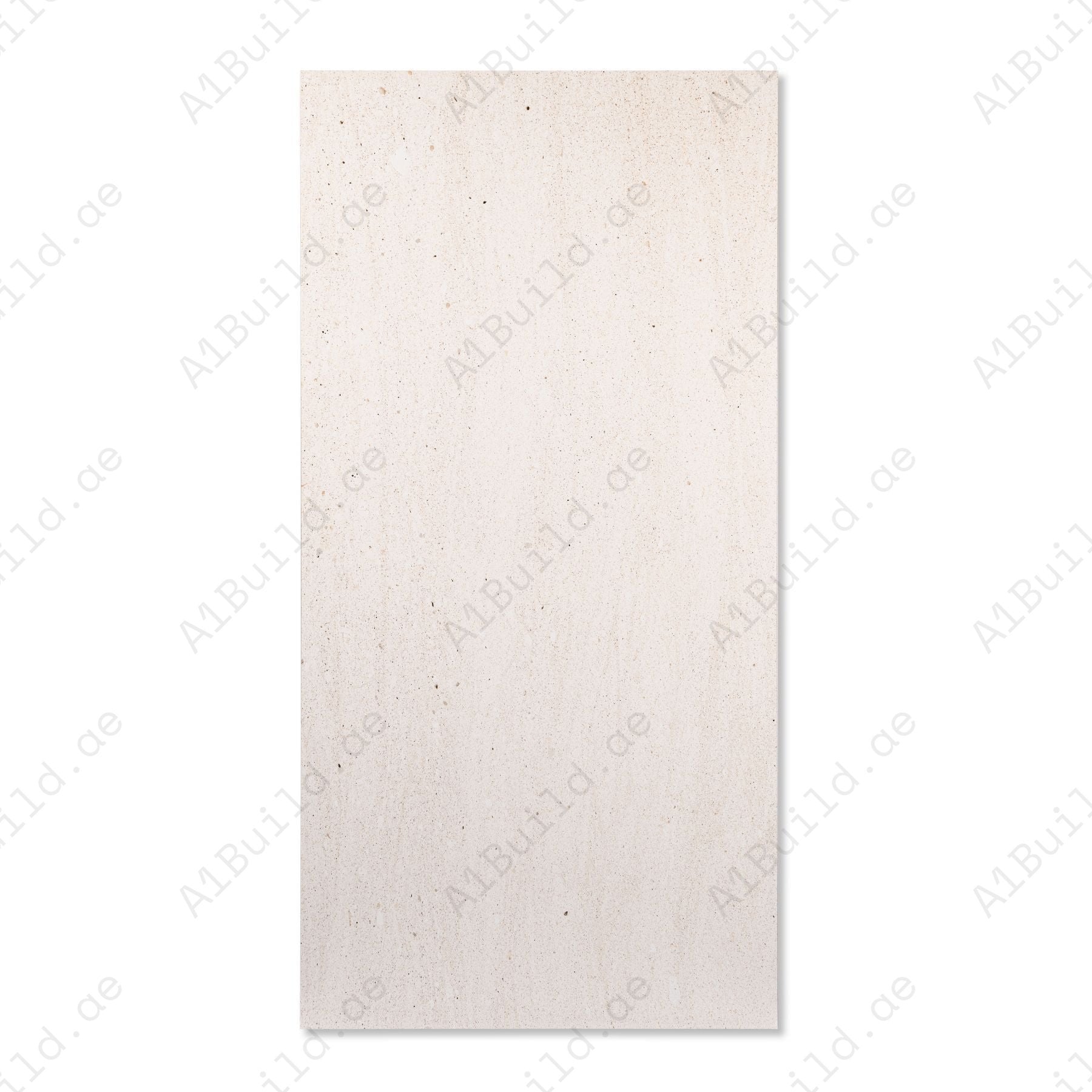 White Dune porcelain tile in 60x120cm size with soft sand effect, subtle white tones and durable 9mm thickness for walls and floors.