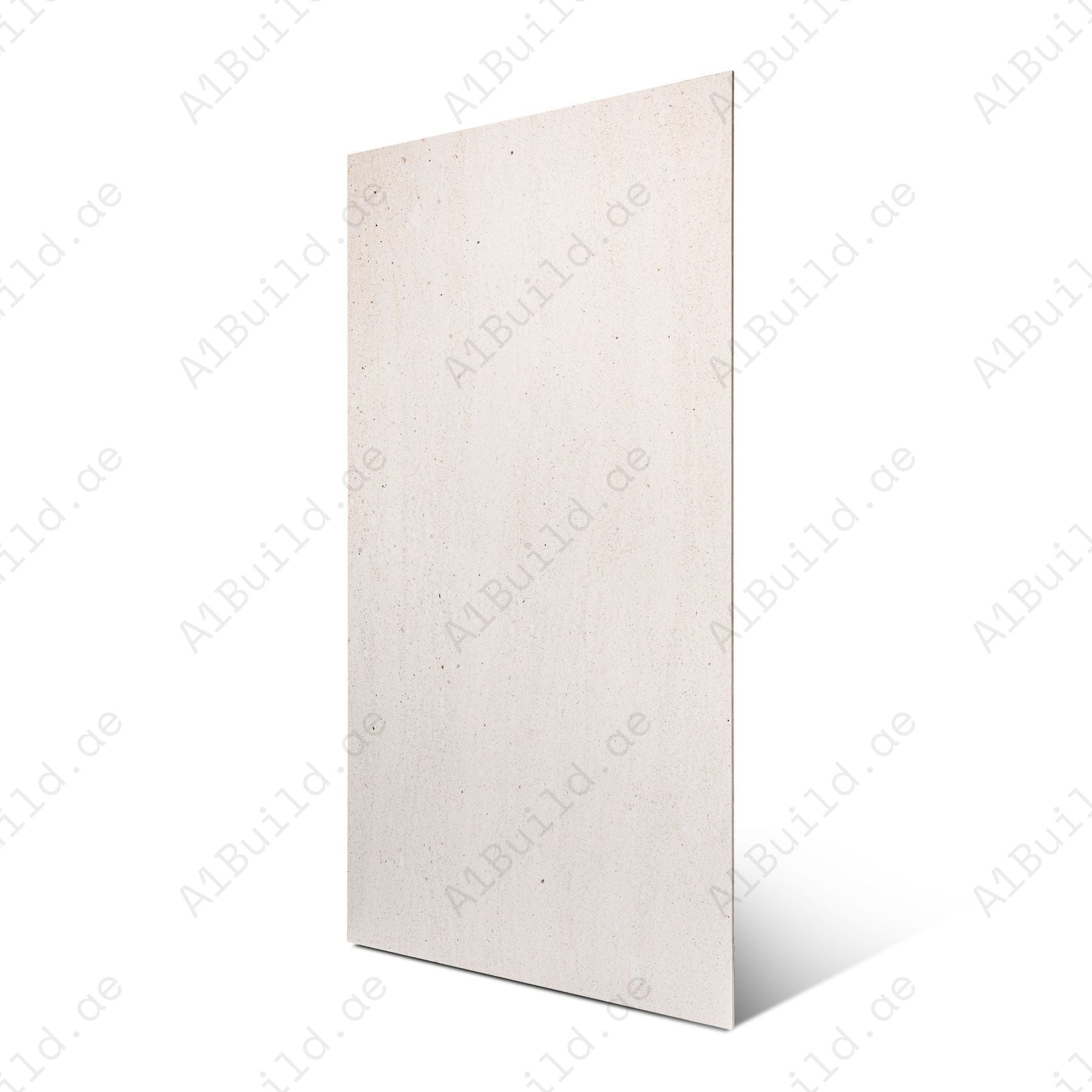 White Dune porcelain tile in 60x120cm size with soft sand effect, subtle white tones and durable 9mm thickness for walls and floors.