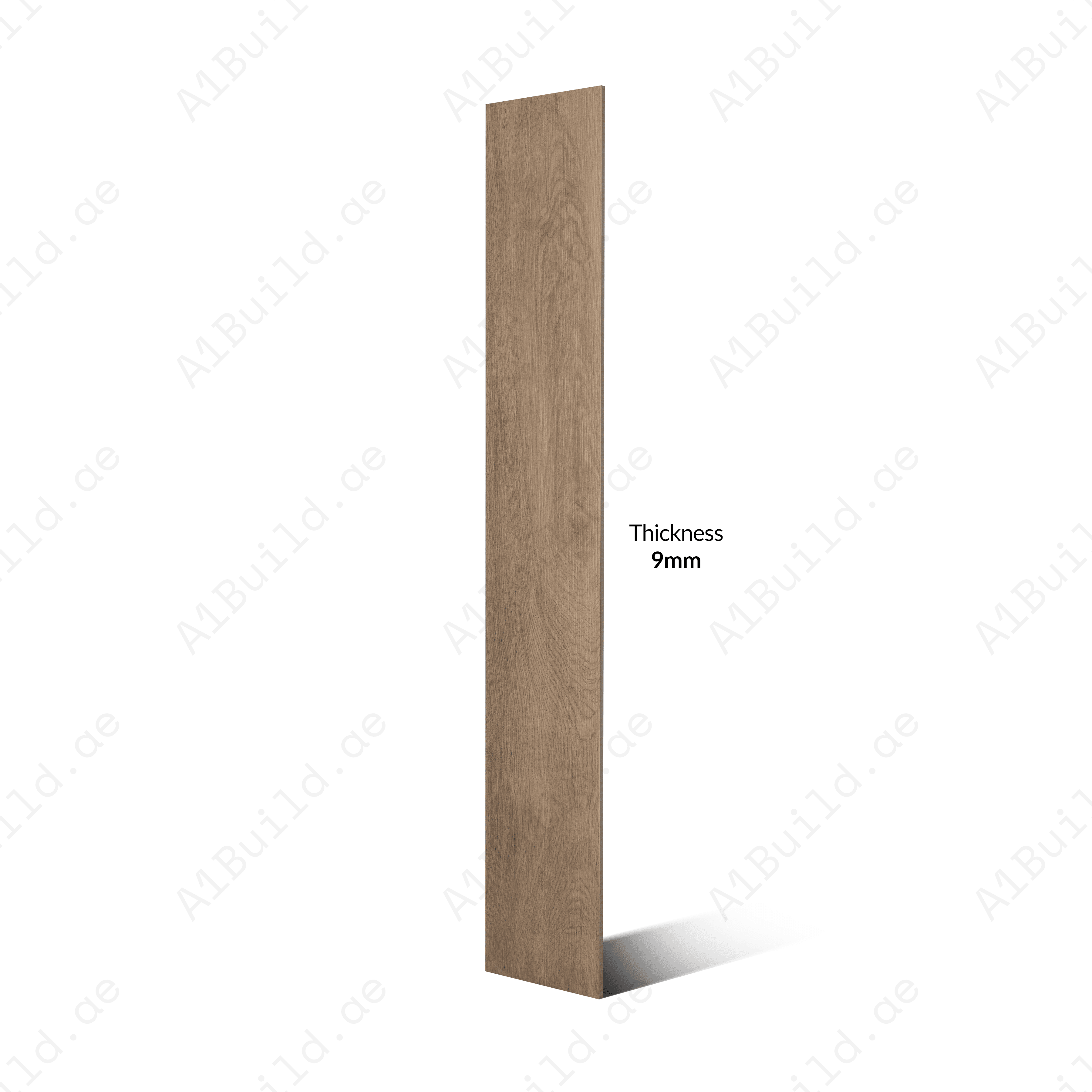 Wood Sabbia 20x12cm porcelain tile with 09mm thickness. Sandy beige wood-look tile, durable and stylish for walls, kitchens, and modern interiors.