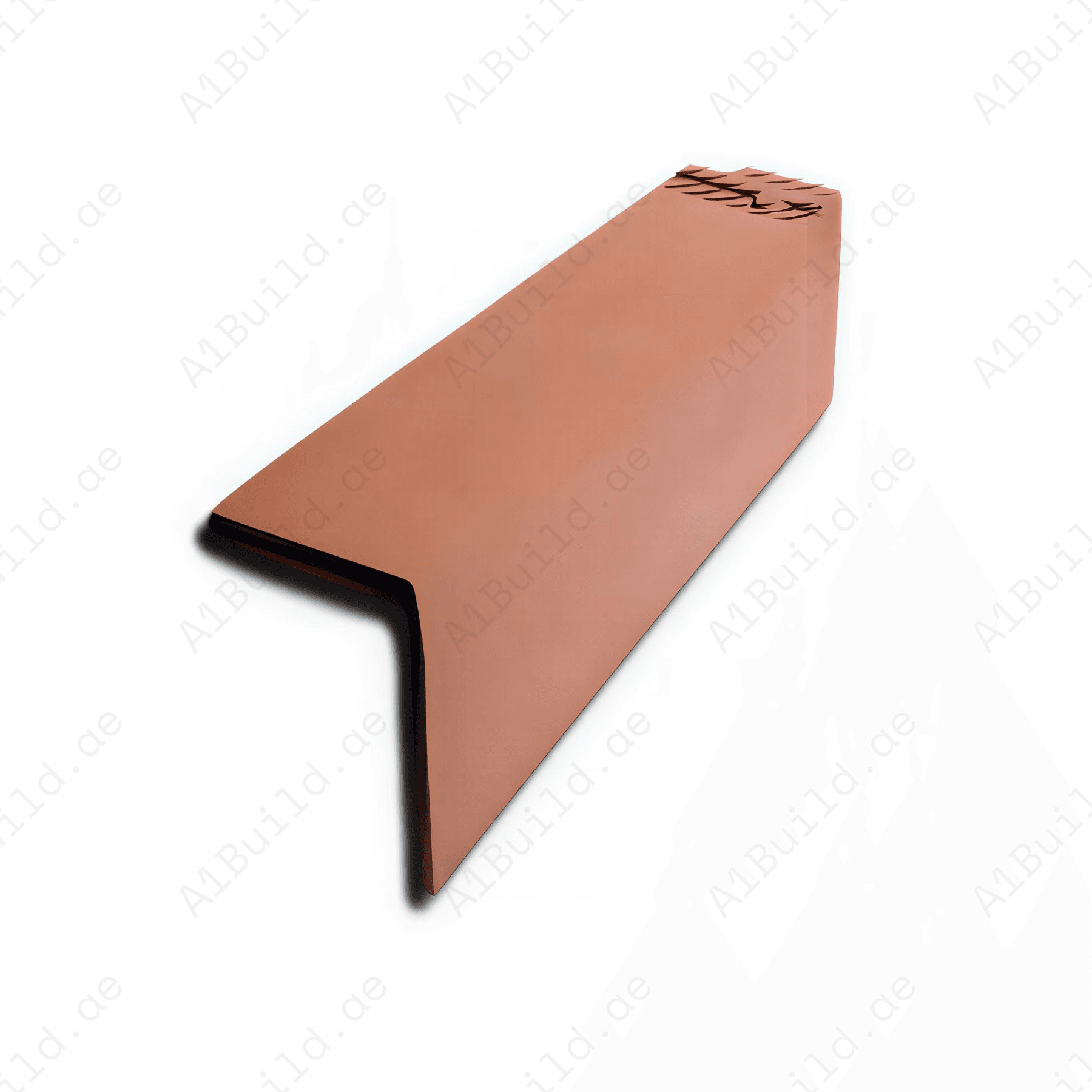 YAMAMA right verge clay tile for secure roof-side finishing, providing wind resistance, moisture protection, and a clean roof-edge appearance.