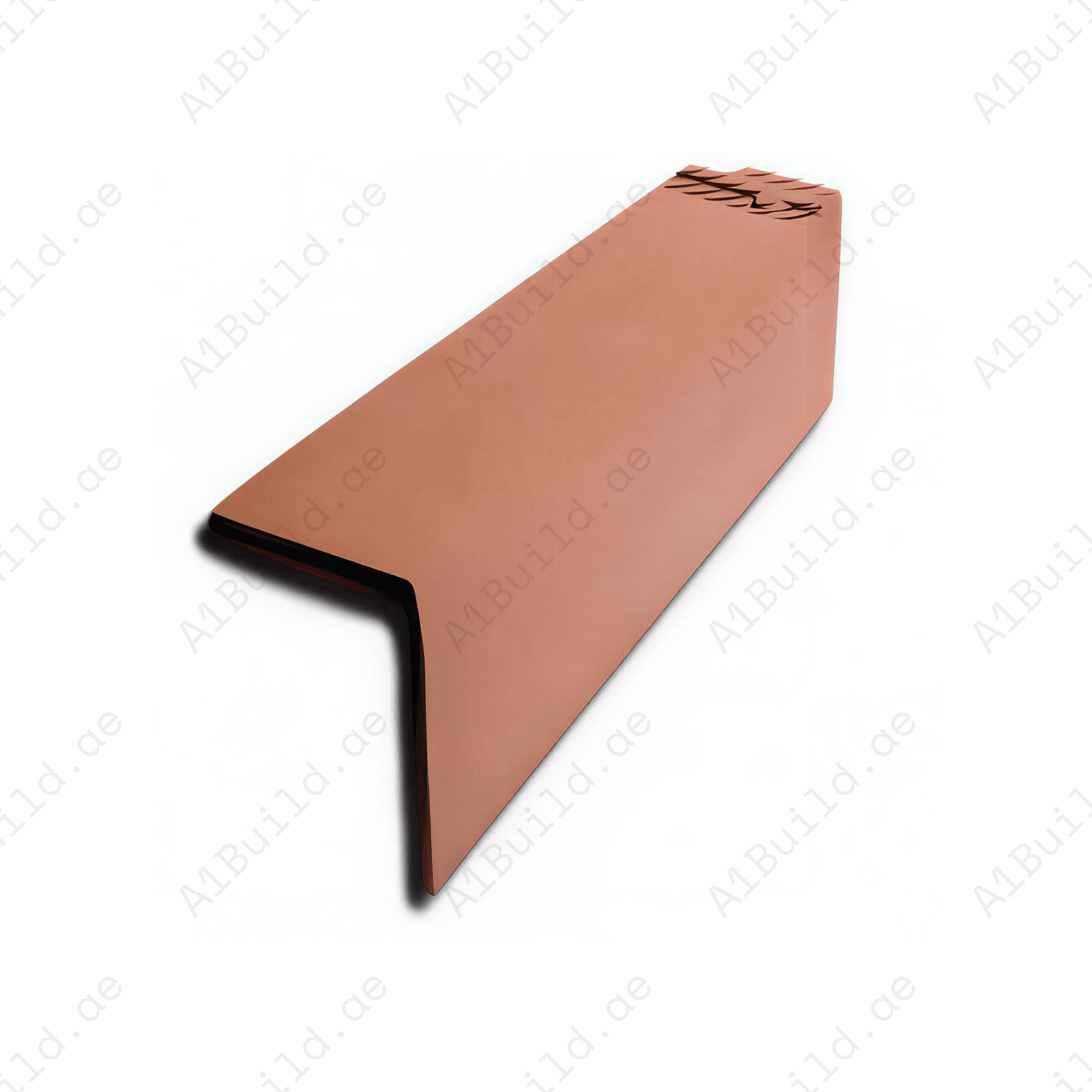 YAMAMA right verge clay tile for secure roof-side finishing, providing wind resistance, moisture protection, and a clean roof-edge appearance.