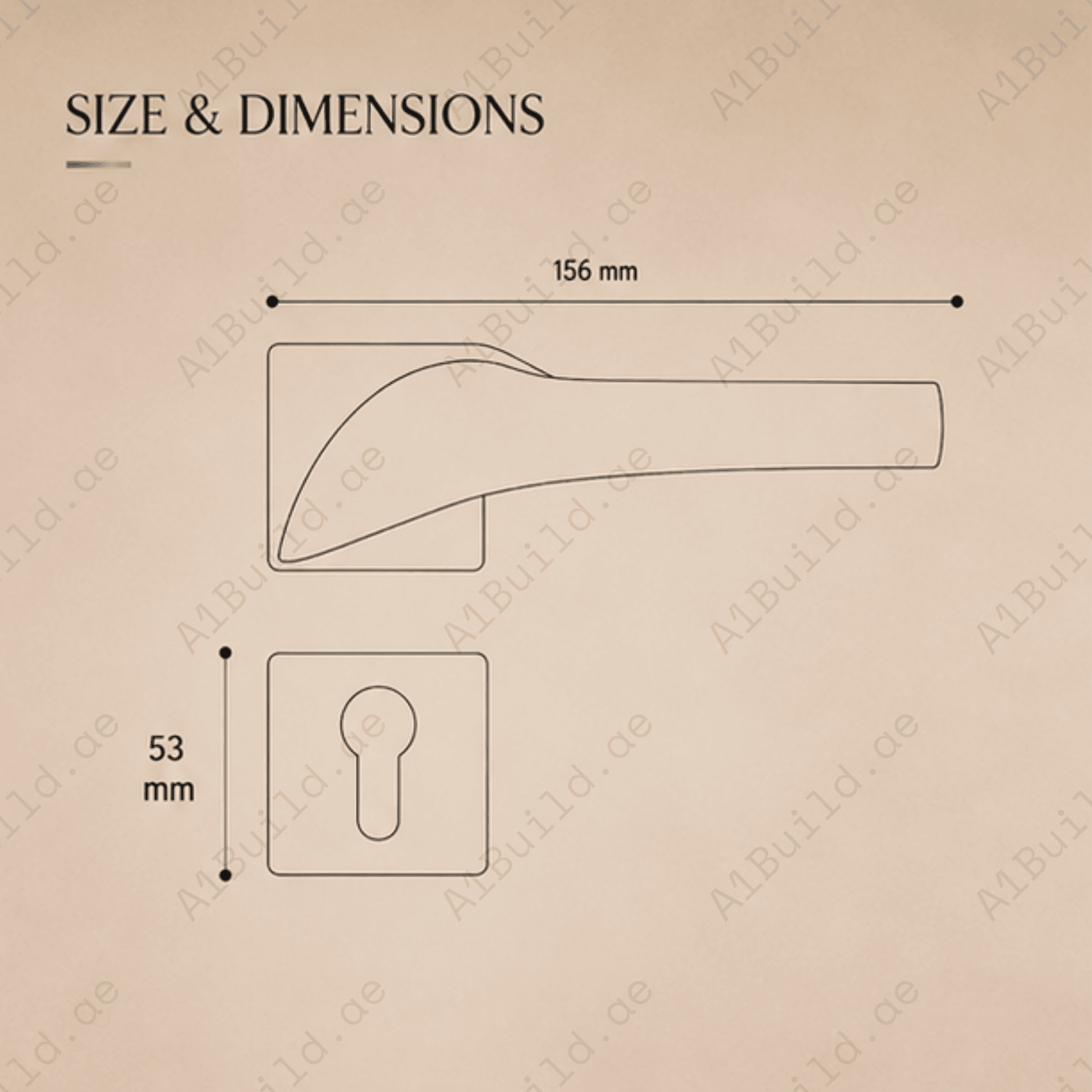 ZR18101 premium zinc alloy door lock handle in Matt Satin Nickel finish. Durable architectural hardware for modern homes, offices, and hotels.