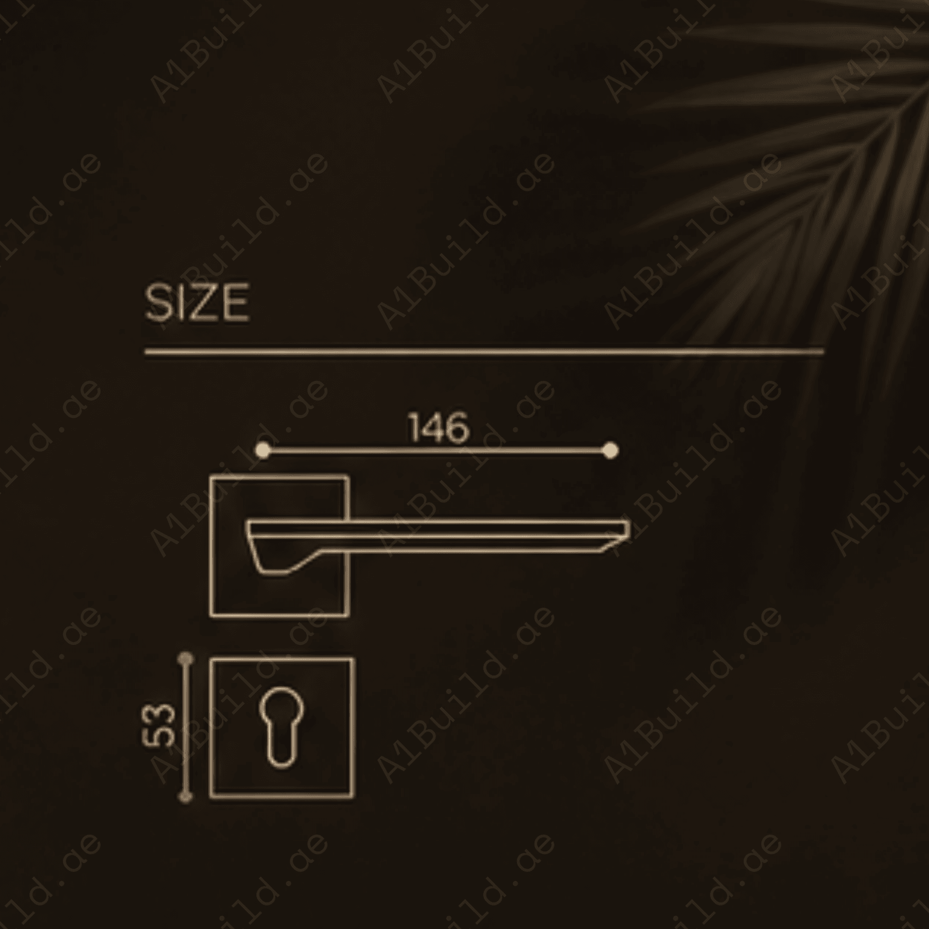 ZR190907 Cylenik Lerk door handle in zinc alloy with MSN Matt Satin Nickel & MBS Black PVD finish. Durable 146x53mm luxury handle for modern interiors. premium