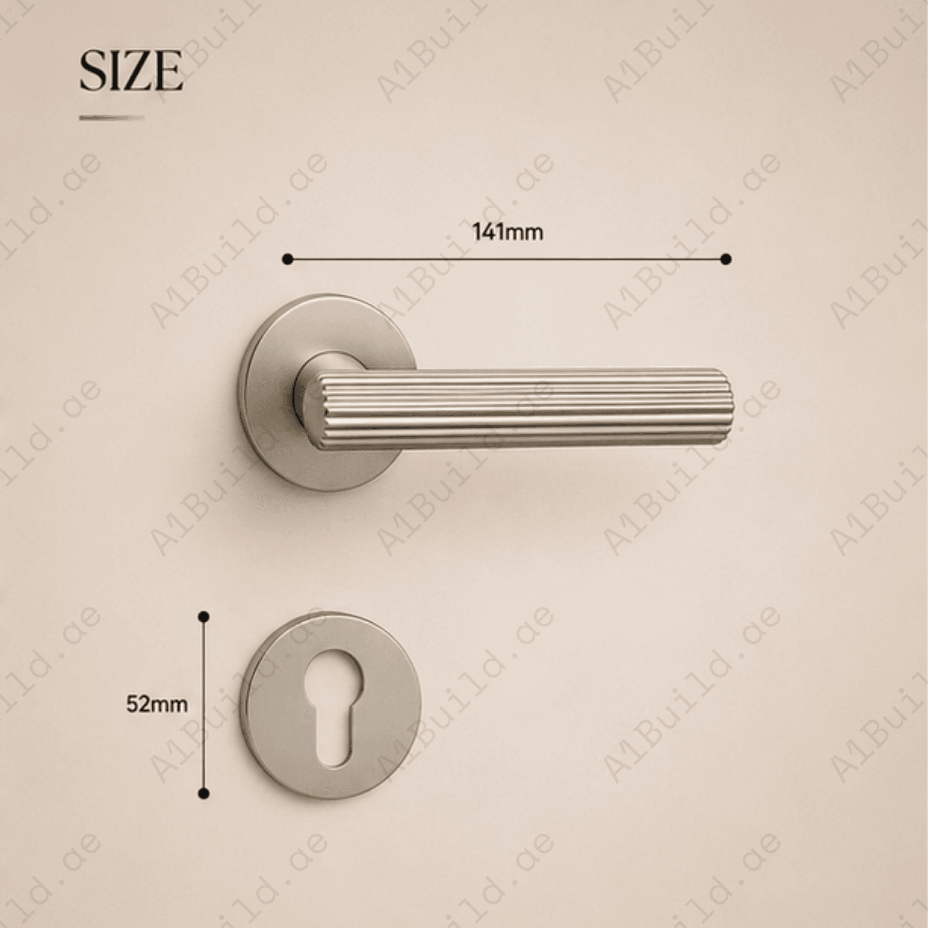 ZR210958 luxury zinc alloy door handle in Black, Matt Satin Nickel and Matt Satin Brass finishes. Premium designer hardware for modern interiors.