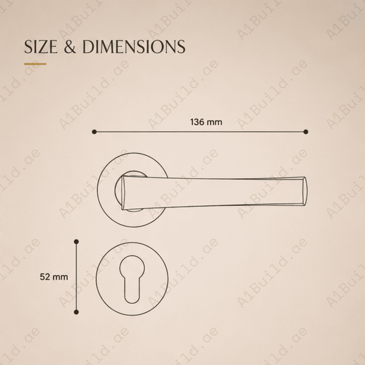 ZR230444 luxury zinc alloy door handle with Black Satin Nickel PVD finish. Premium architectural hardware for modern homes, hotels and offices.