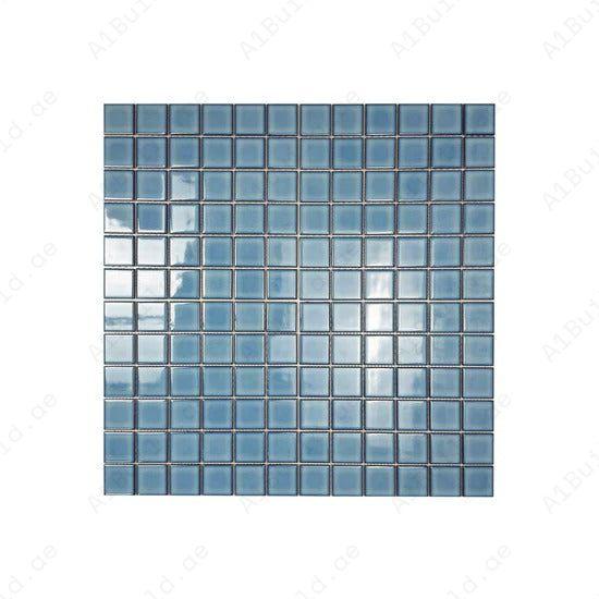 Zen Light Blue Crystalline Glazed Porcelain Mosaic – durable, slip-resistant tiles for pools, spas & water features, offering luxury, safety & strength.
